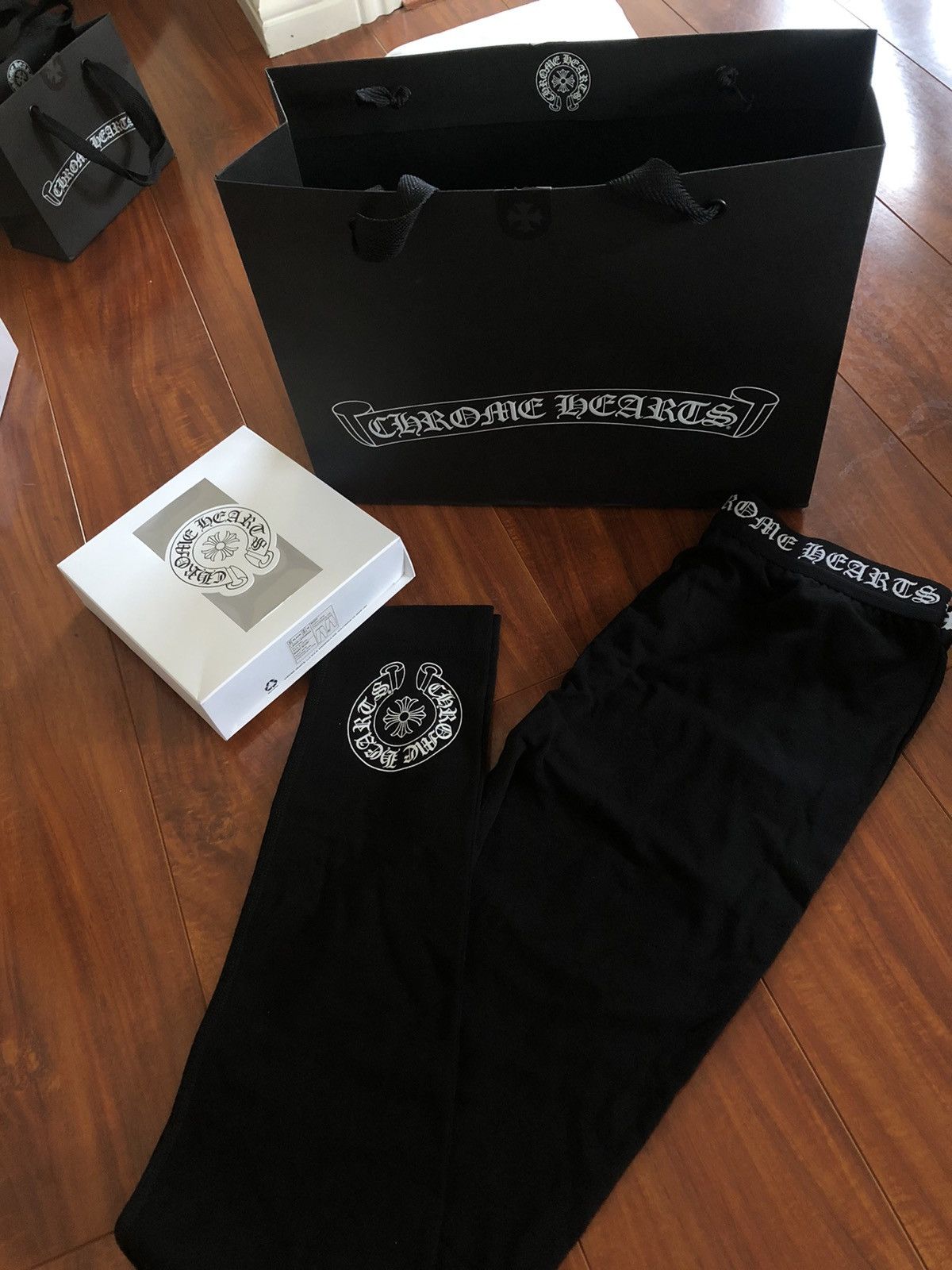 Chrome Hearts CHROME HEARTS WOMENS LEGGINGS TIGHTS MOTIF