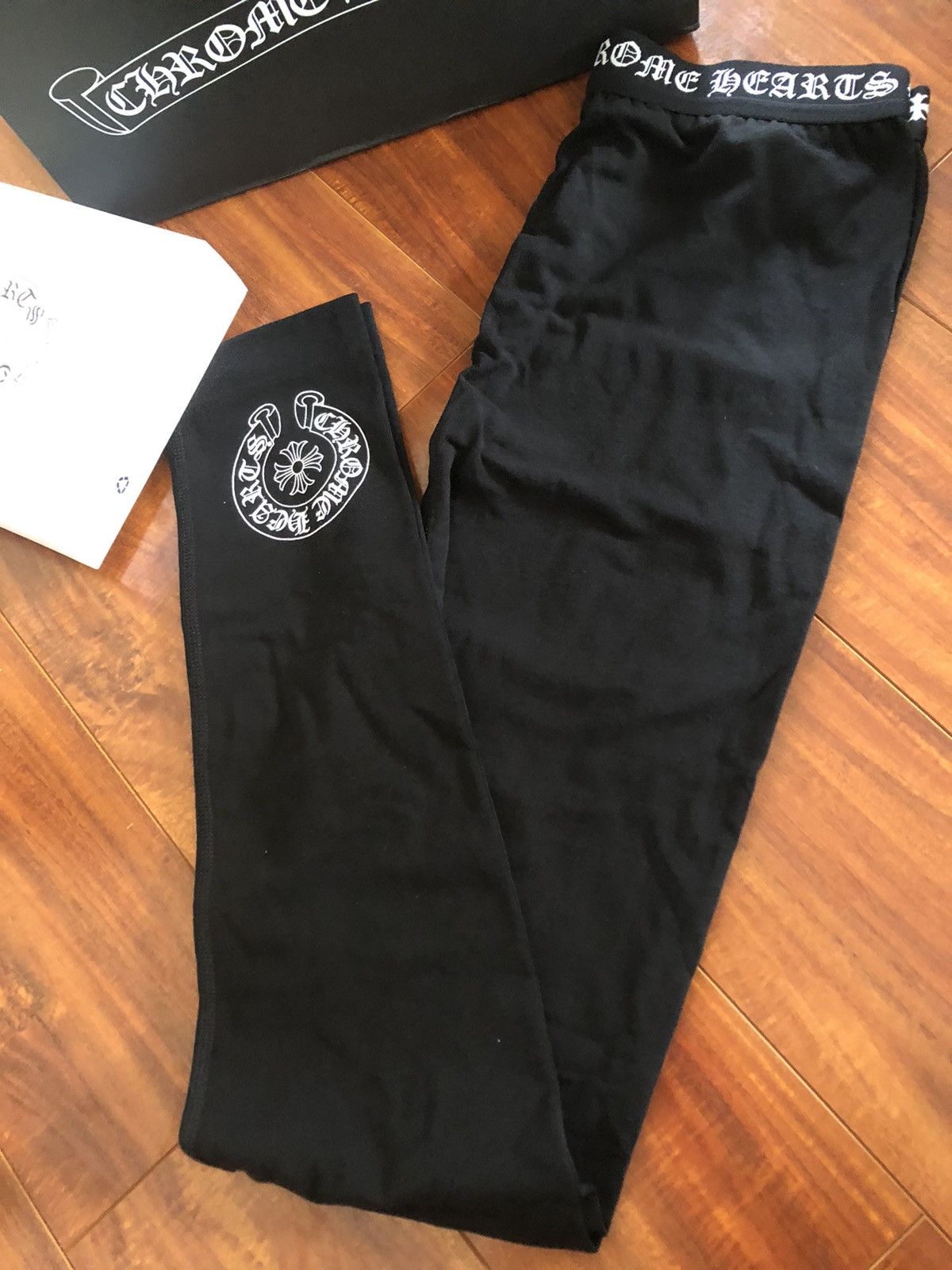 Chrome Hearts CHROME HEARTS WOMENS LEGGINGS TIGHTS MOTIF