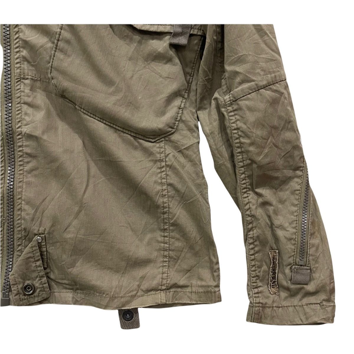 G-Star Vintage!! G-STAR Raw Denim Cargo Bondage Jacket Size US L / EU 52-54 / 3 - 2 Thumbnail