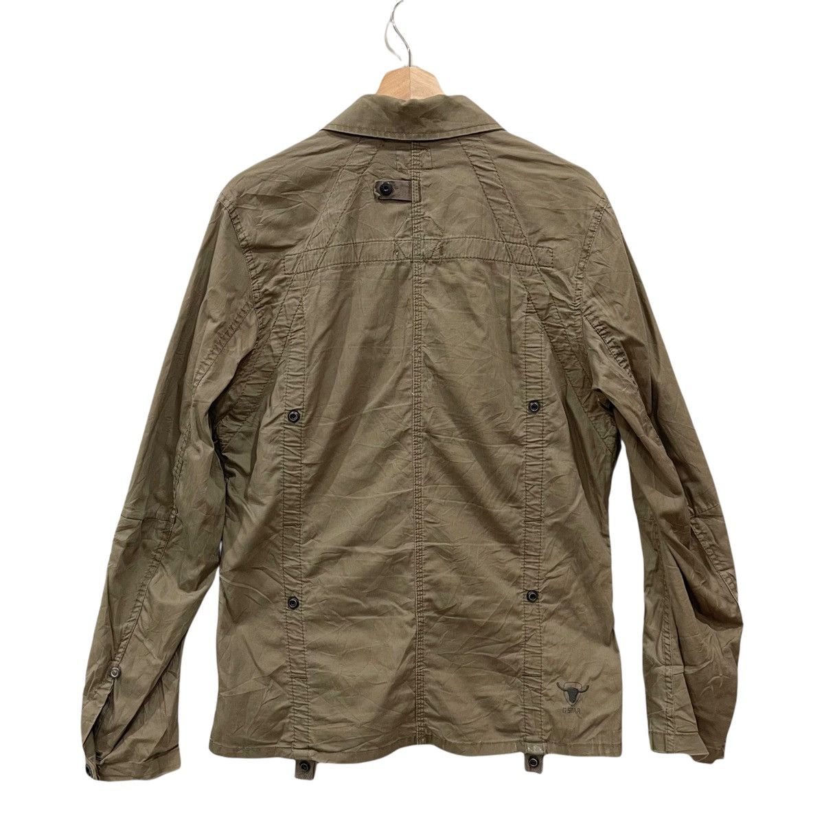 G-Star Vintage!! G-STAR Raw Denim Cargo Bondage Jacket Size US L / EU 52-54 / 3 - 5 Thumbnail