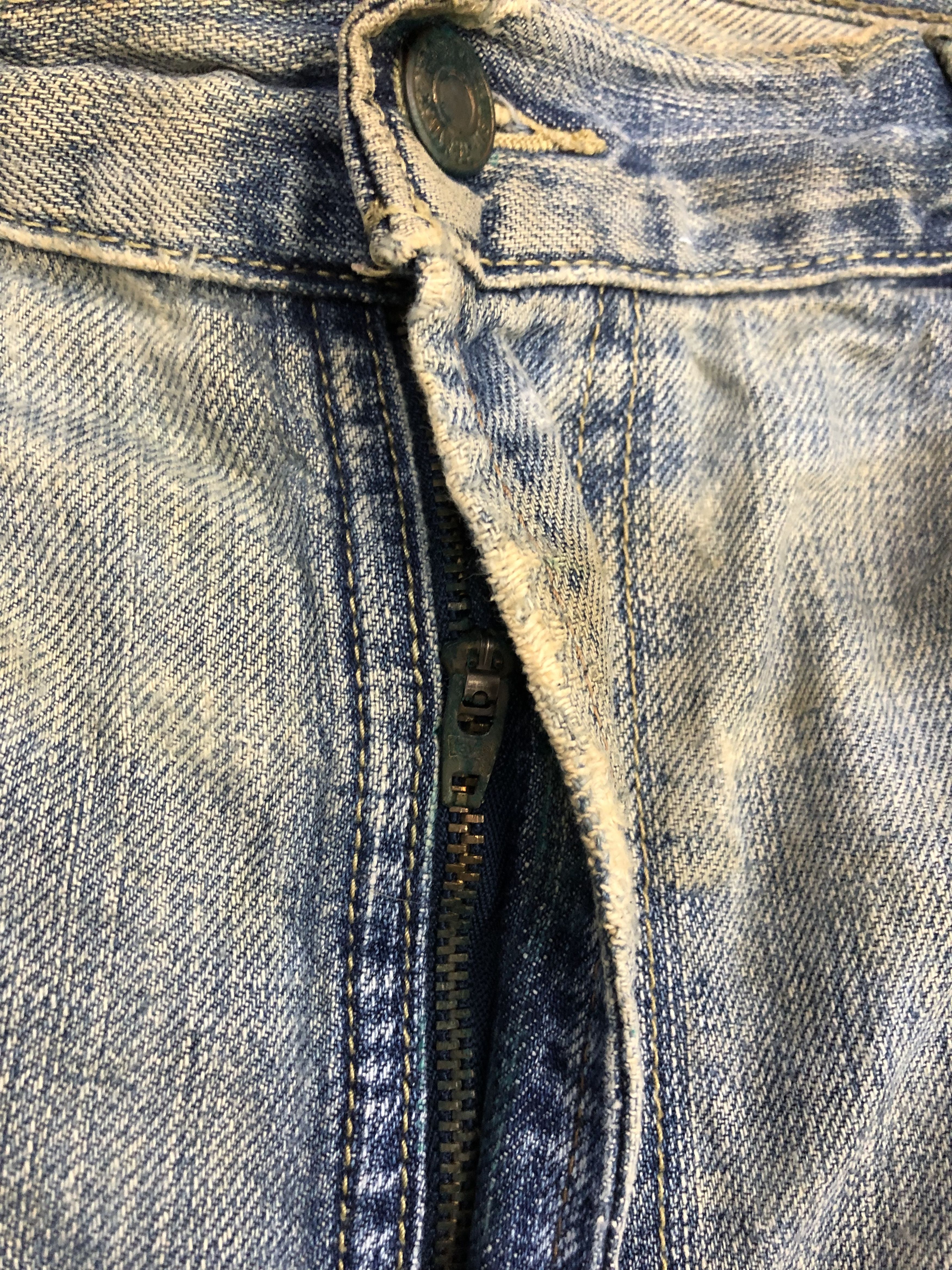 Levi's × Vintage Vintage Levis 569 Loose Cut Short Jeans Size US 38 / EU 54 - 12 Thumbnail