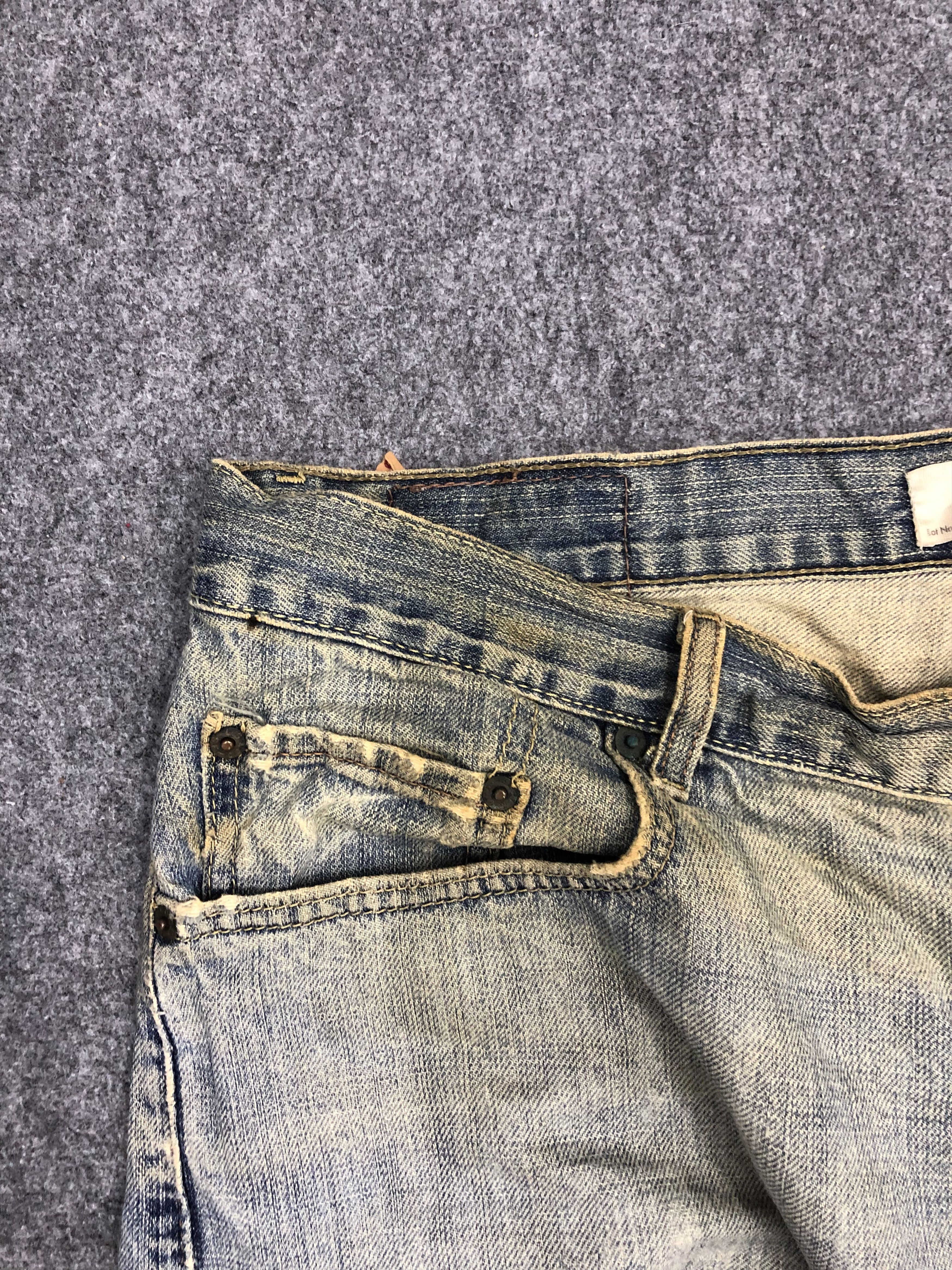 Levi's × Vintage Vintage Levis 569 Loose Cut Short Jeans Size US 38 / EU 54 - 10 Thumbnail