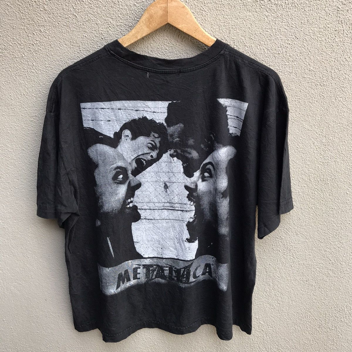 Band Tees Vintage METALLICA band tee bootleg Size US L / EU 52-54 / 3 - 3 Thumbnail