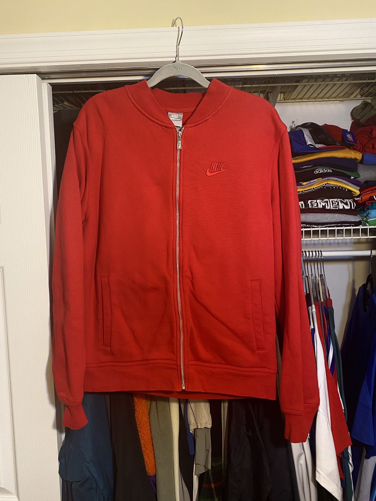 Nike Vintage Nike Early 2000s NSW Sportswear Track Zip Sweatshirt Size US M / EU 48-50 / 2 - 2 Thumbnail