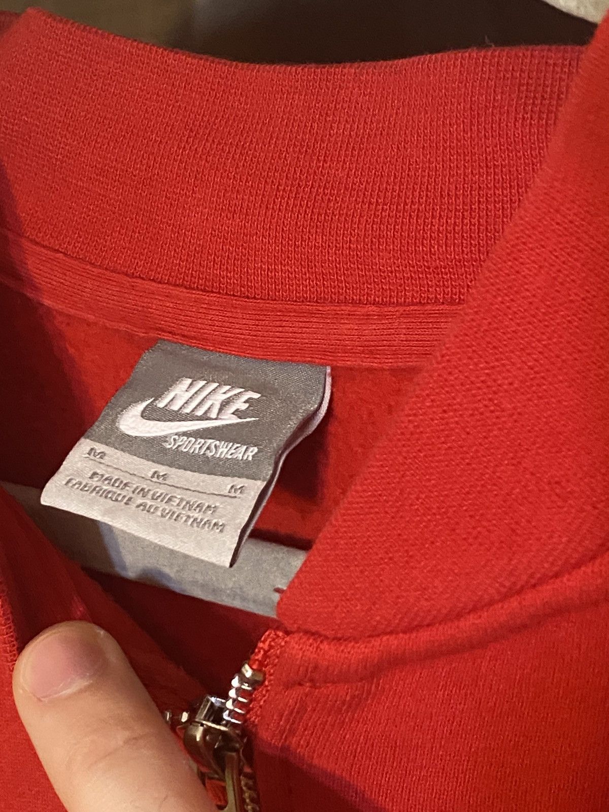 Nike Vintage Nike Early 2000s NSW Sportswear Track Zip Sweatshirt Size US M / EU 48-50 / 2 - 4 Thumbnail