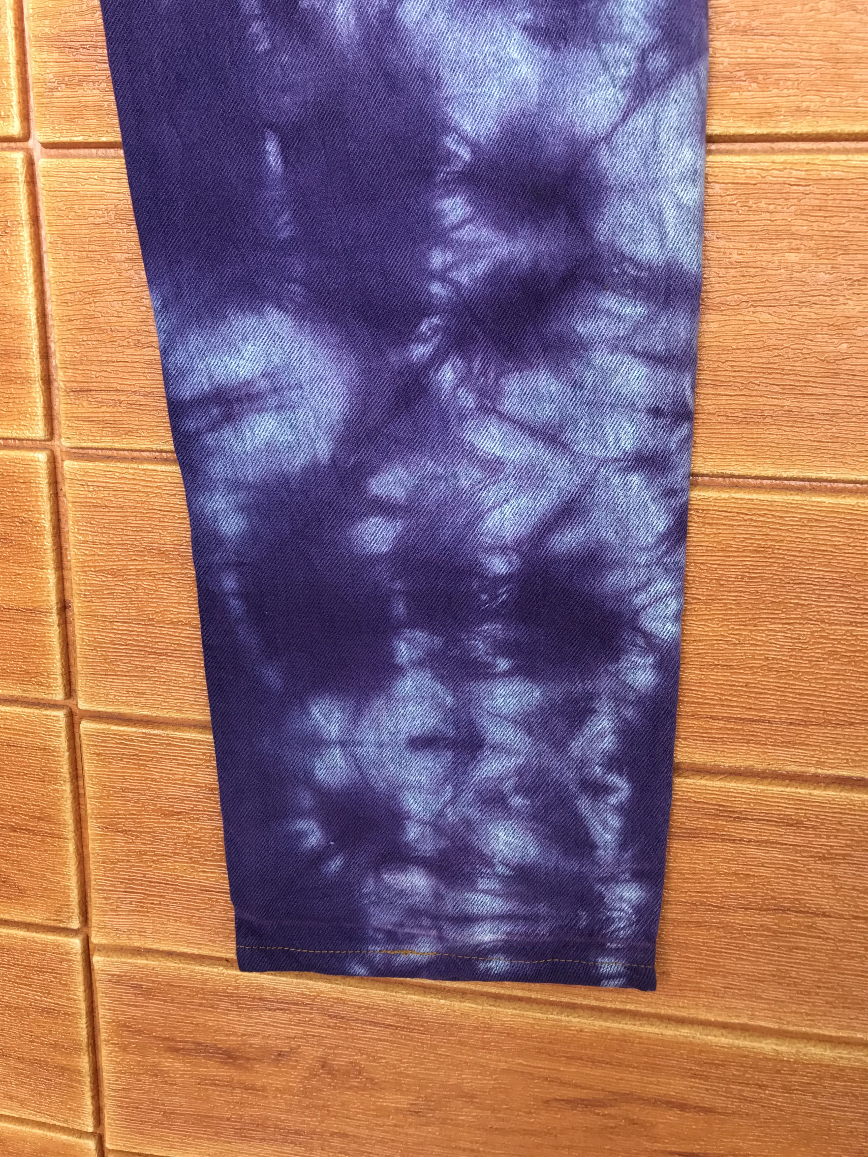 Levi's Vintage 80s Levis 501 Made In Usa Tie Dye Denim Jeans Size US 30 / EU 46 - 12 Thumbnail