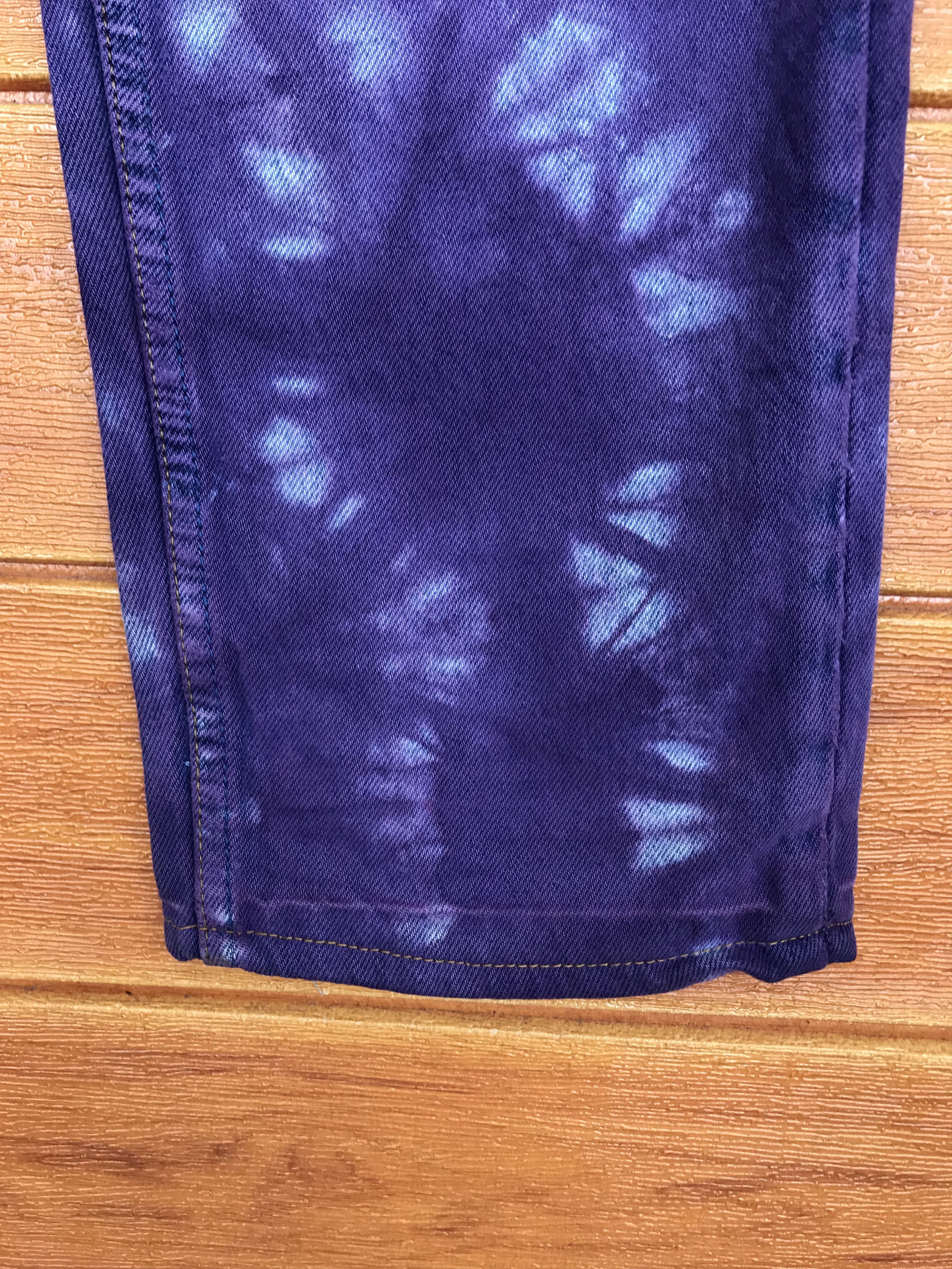 Levi's Vintage 80s Levis 501 Made In Usa Tie Dye Denim Jeans Size US 30 / EU 46 - 6 Thumbnail