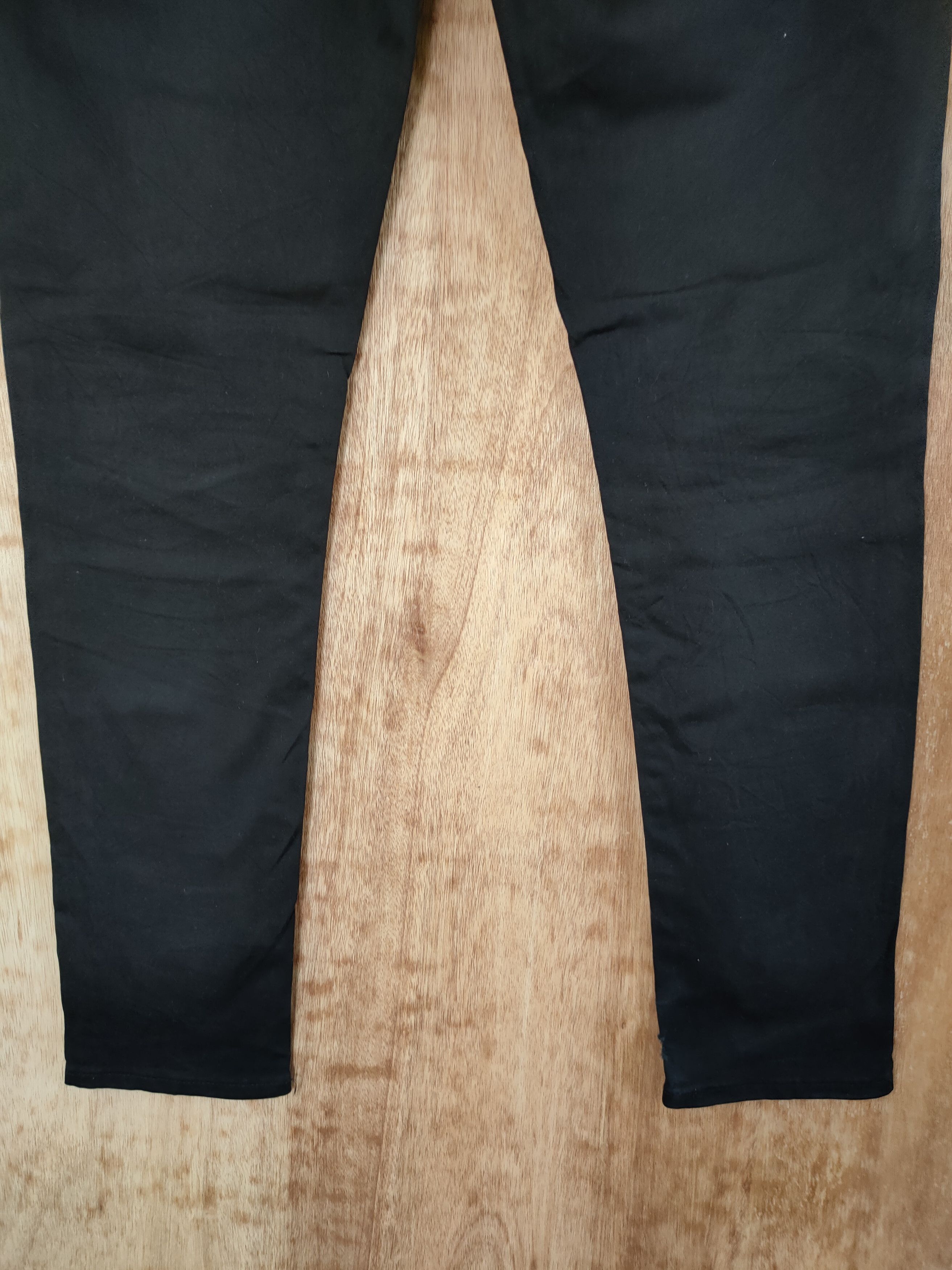 Japanese Brand DL uniqlo black casual streetwear pants japan #46-305 Size US 28 / EU 44 - 6 Thumbnail