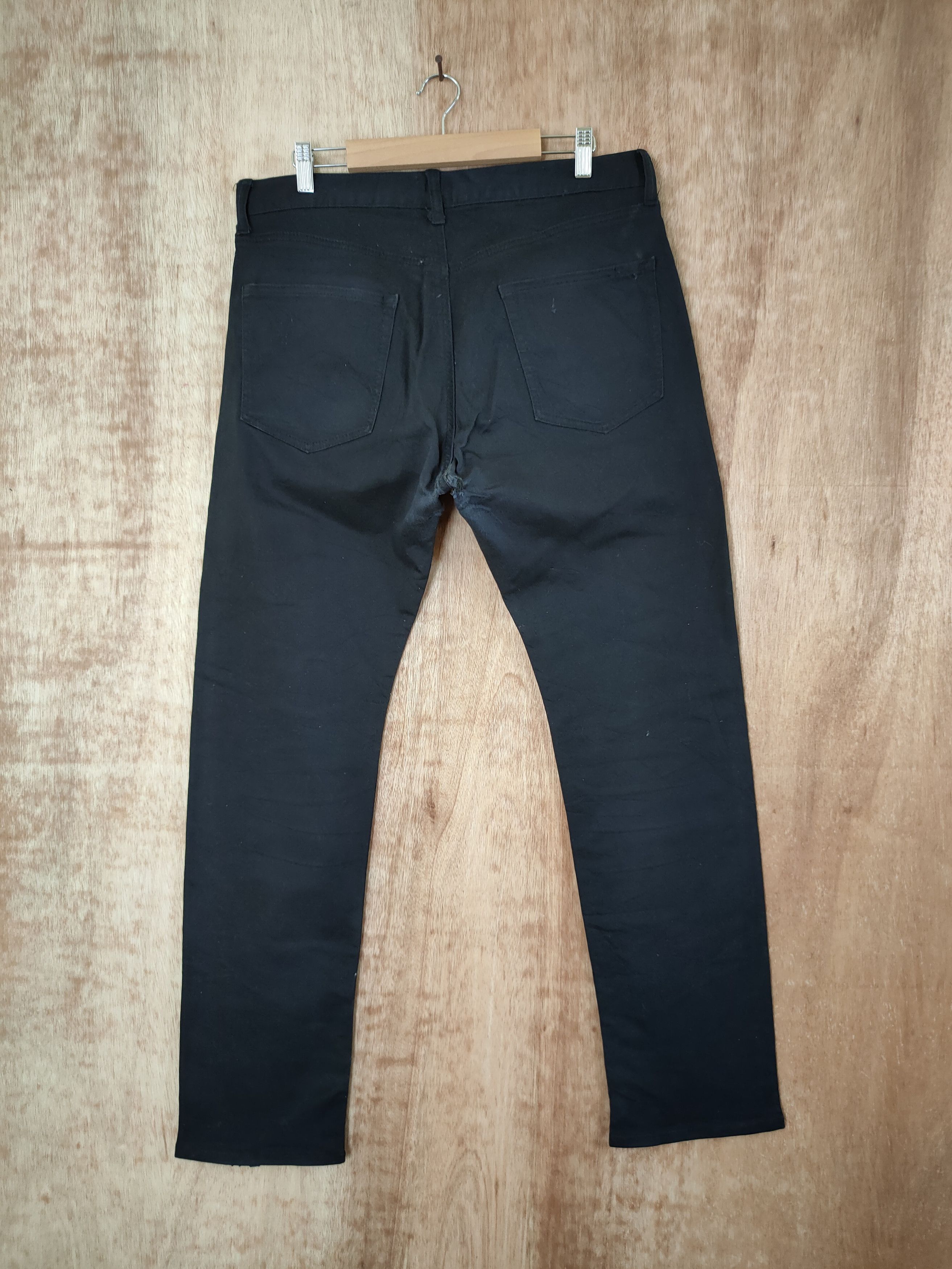 Japanese Brand DL Closshi japan casual black pants #46-303 Size US 34 / EU 50 - 7 Thumbnail