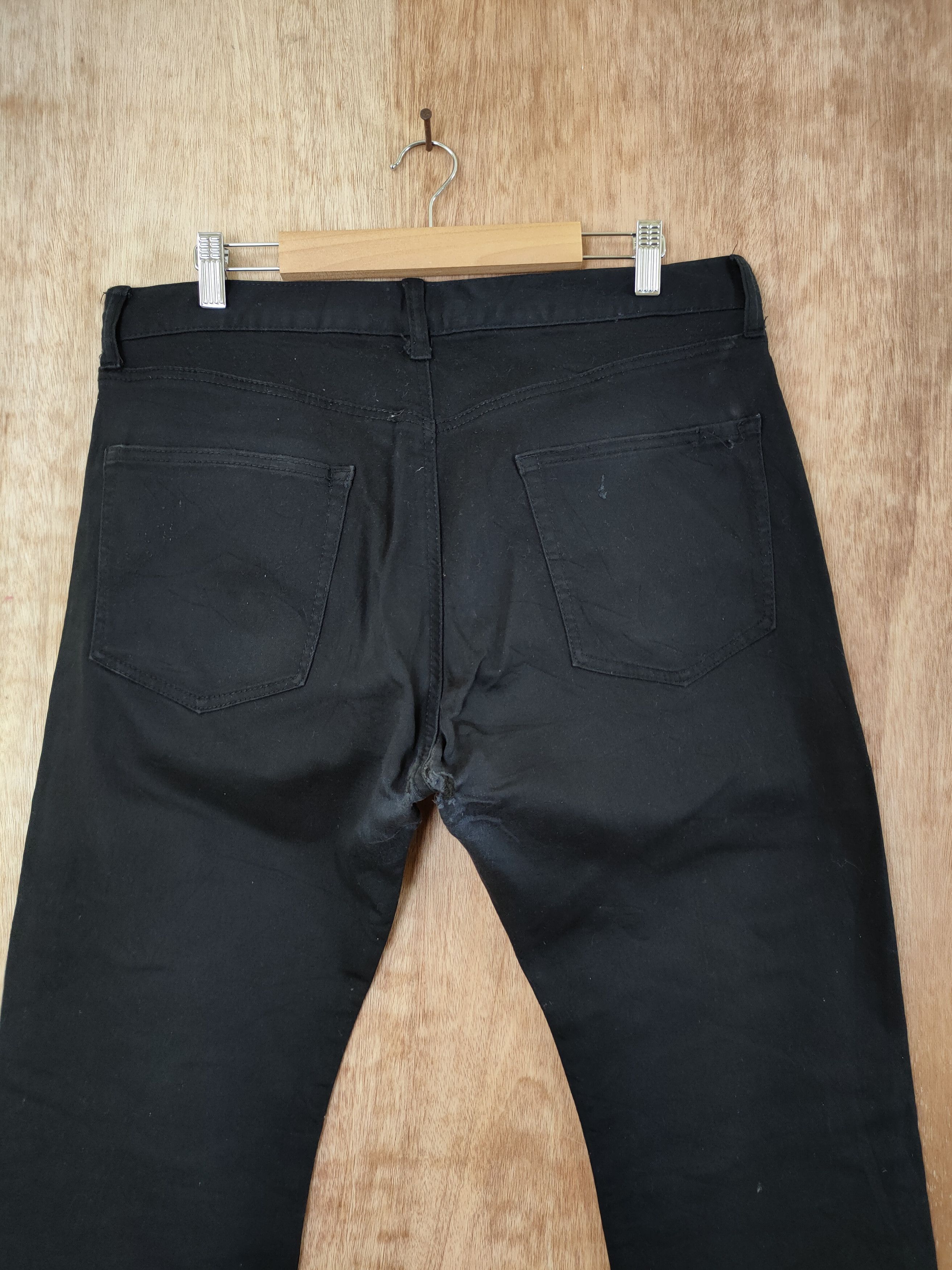 Japanese Brand DL Closshi japan casual black pants #46-303 Size US 34 / EU 50 - 9 Thumbnail