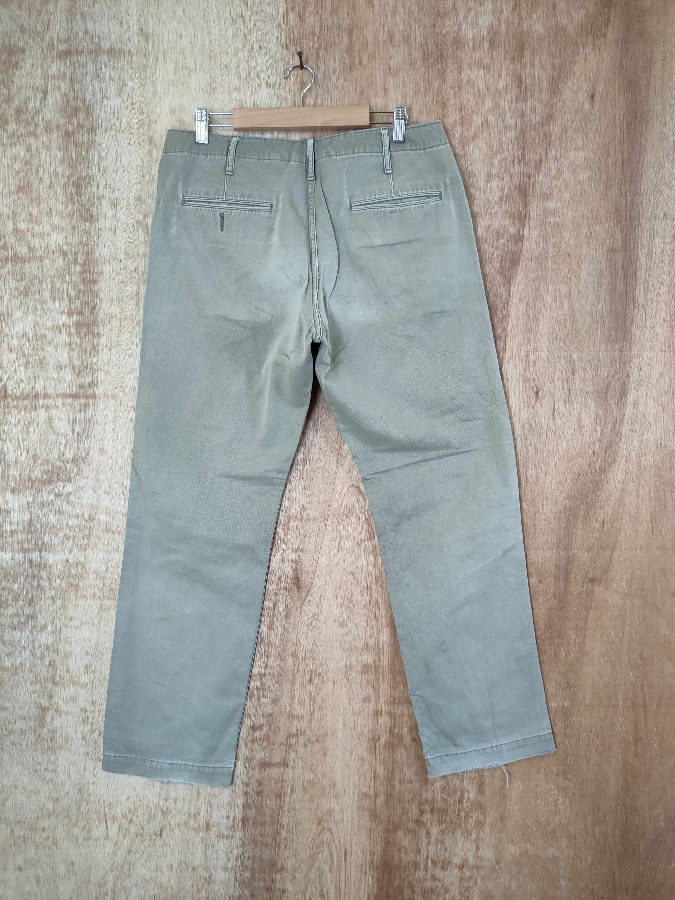Japanese Brand DL GU vintage faded distressed casual cargo pants #46-302 Size US 32 / EU 48 - 7 Thumbnail