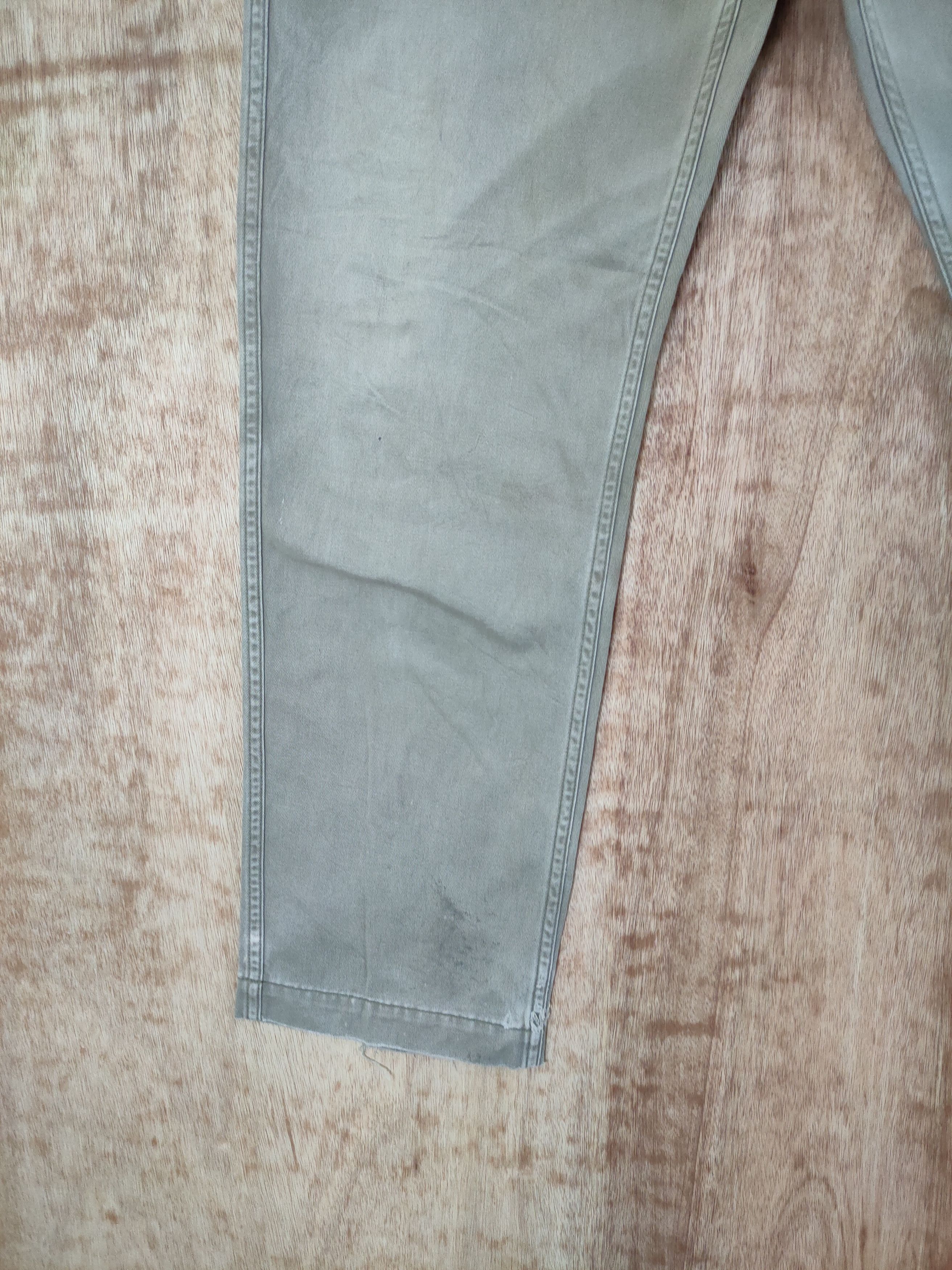 Japanese Brand DL GU vintage faded distressed casual cargo pants #46-302 Size US 32 / EU 48 - 3 Thumbnail