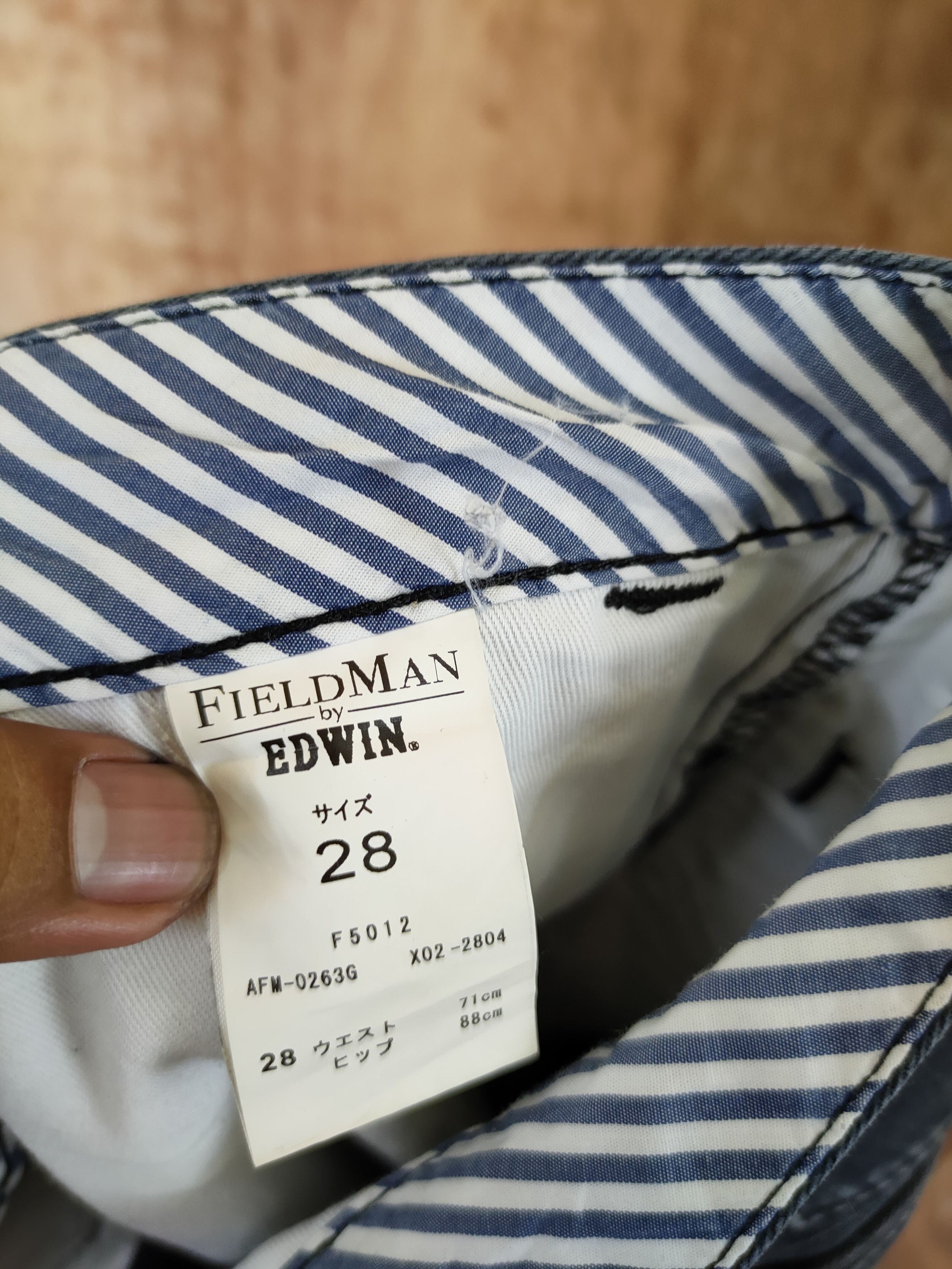 Edwin DL Field man edwin casual vintage pants #46-300 Size US 28 / EU 44 - 9 Thumbnail