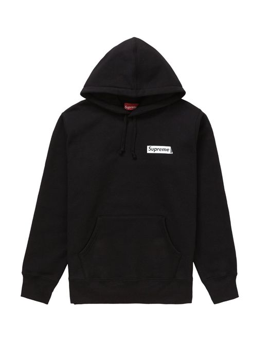 Supreme stop best sale crying hooded sweatshirt