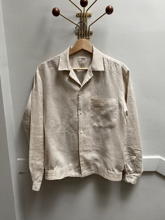 Camoshita Camoshita Blouson Shirt Jacket Linen Small Grailed