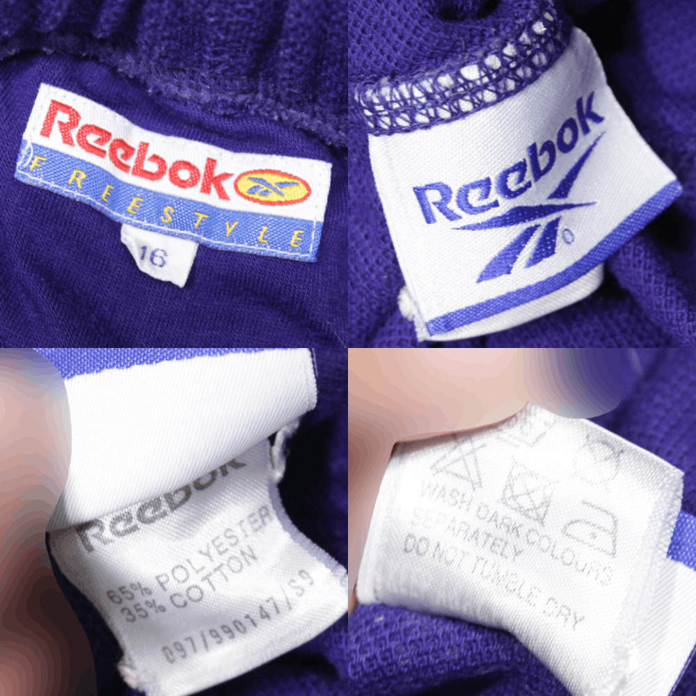 Reebok 90S Logo Sport Shorts Vintage Size US 34 / EU 50 - 6 Thumbnail