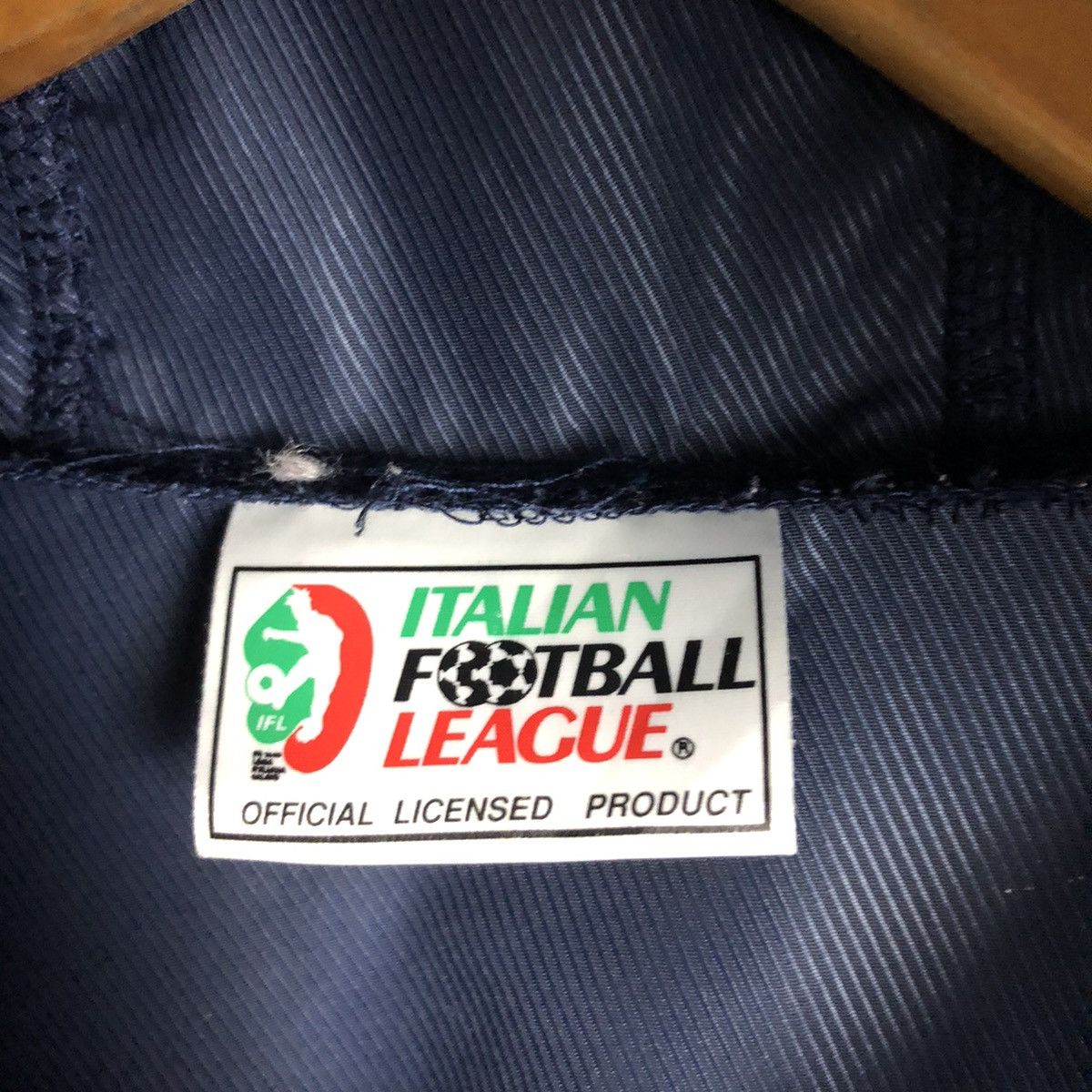 Kappa × Vintage GENOA ITALIAN FOOTBALL LEAGUE WINDBREAKER HOODIE Size US M / EU 48-50 / 2 - 9 Thumbnail