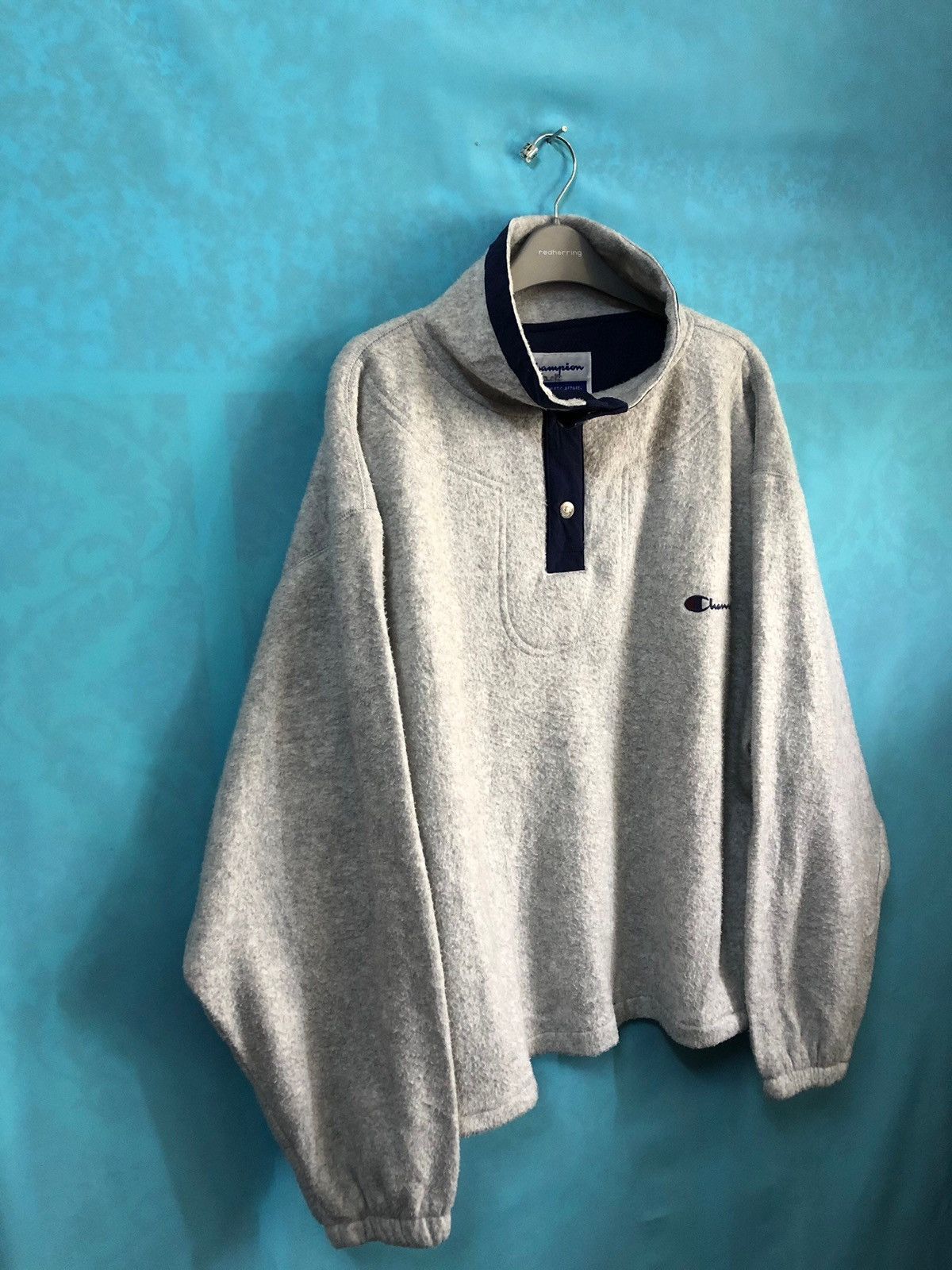 Champion fleece button logo #1088 Size US L / EU 52-54 / 3 - 3 Thumbnail