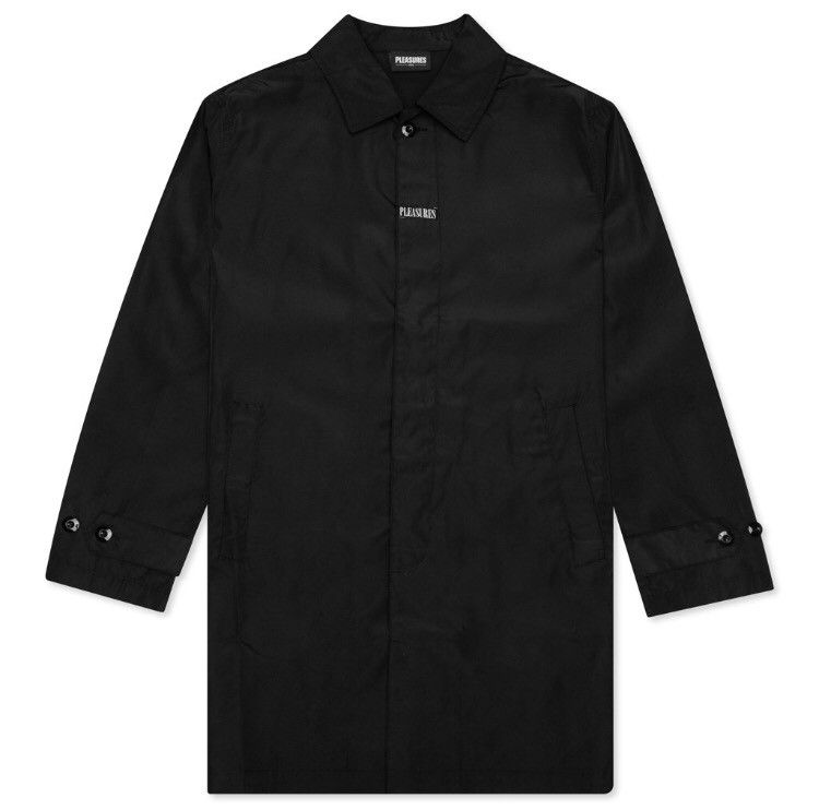 Pleasures Delusion Trench Coat - Black Size US M / EU 48-50 / 2 - 2 Thumbnail