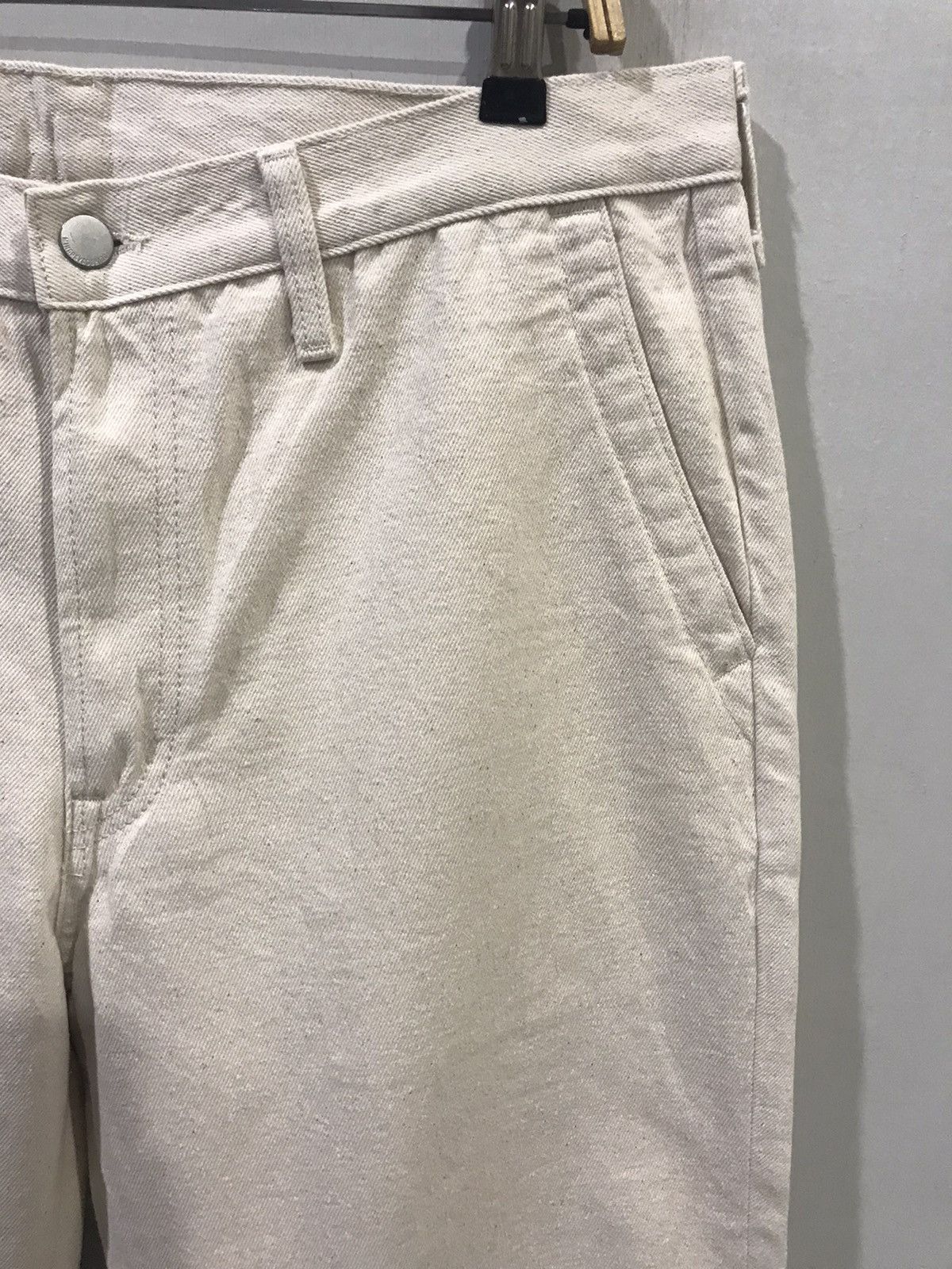 Designer × Japanese Brand × Maison MIHARA YASUHIRO MIHARAYASUHIRO X GU White Denim Size US 34 / EU 50 - 2 Thumbnail