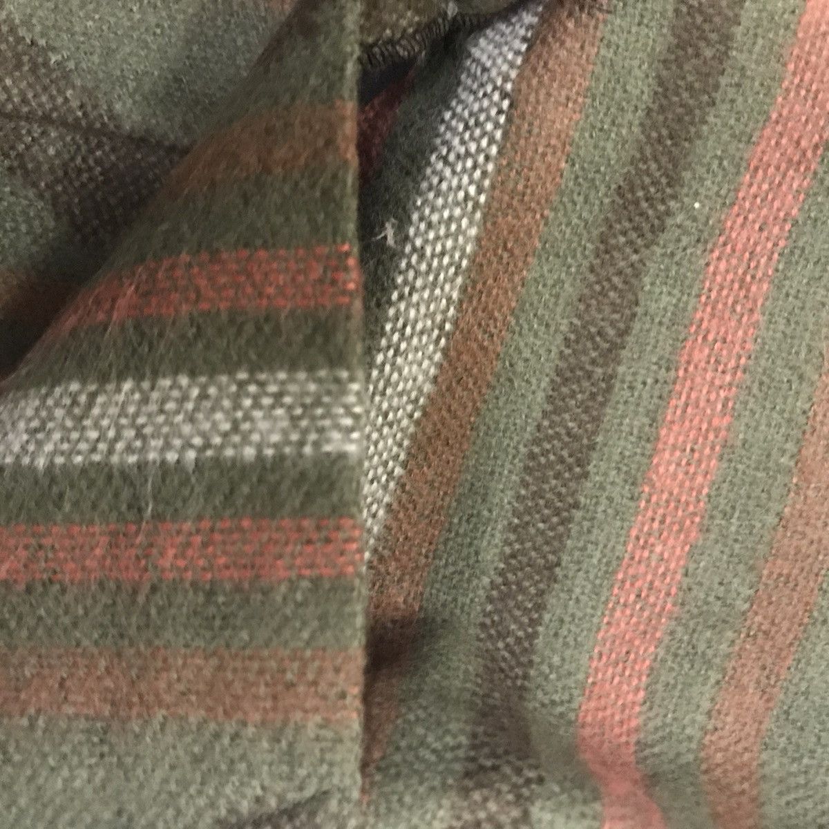 Blue Blanket Vintage blanket poncho navajo native double pocket front Size ONE SIZE - 6 Thumbnail