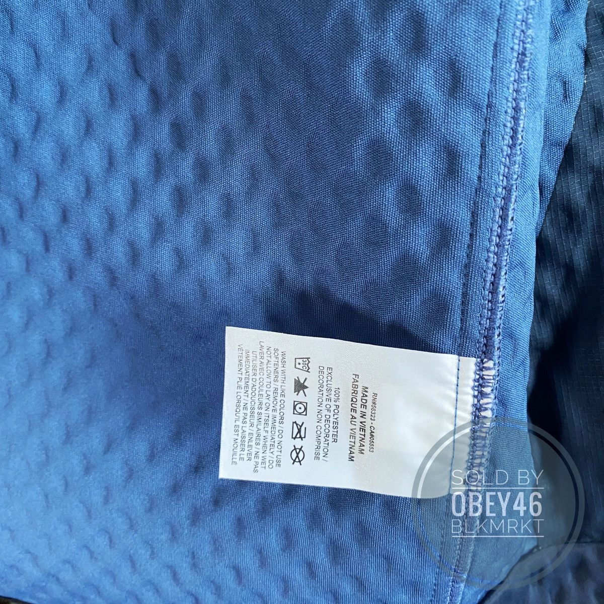 Nike Nike Therma Navy Blue Training Running Jacket Size US S / EU 44-46 / 1 - 3 Thumbnail