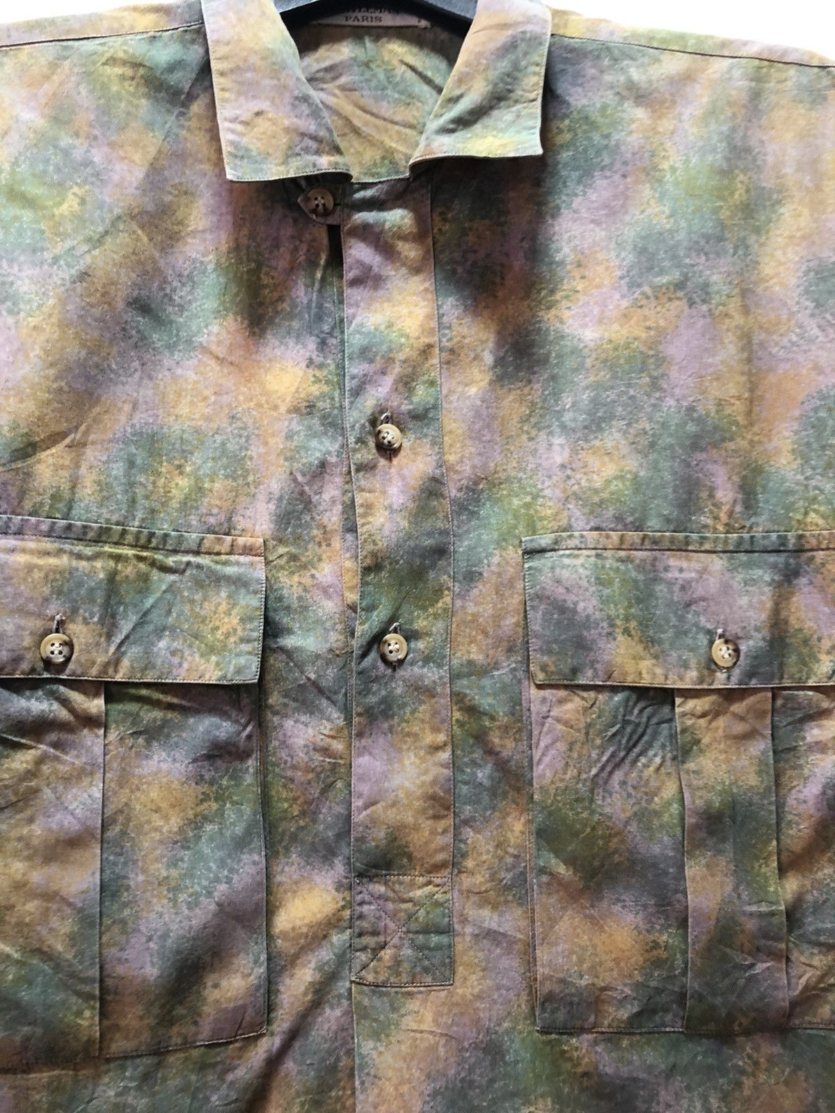 Givenchy Vintage GIVENCHY Gentleman Shirt Italy Half Button Size US L / EU 52-54 / 3 - 2 Thumbnail