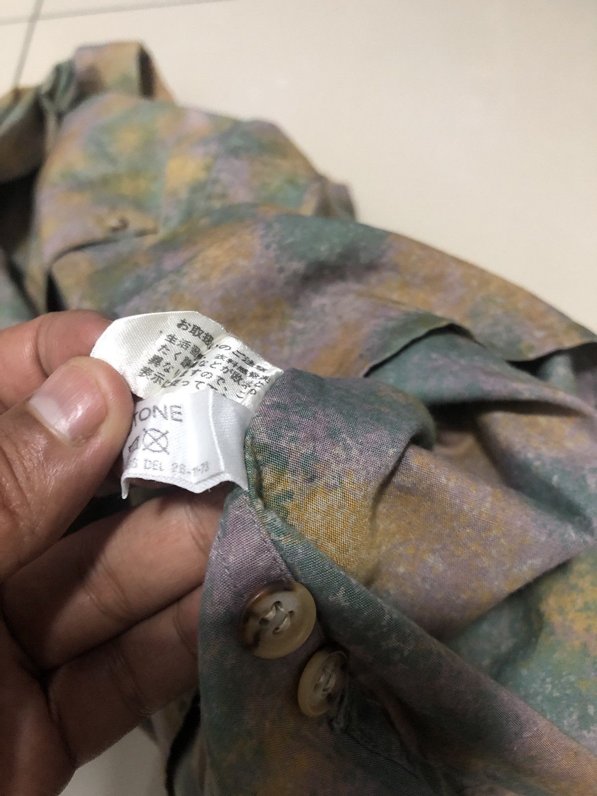 Givenchy Vintage GIVENCHY Gentleman Shirt Italy Half Button Size US L / EU 52-54 / 3 - 5 Thumbnail