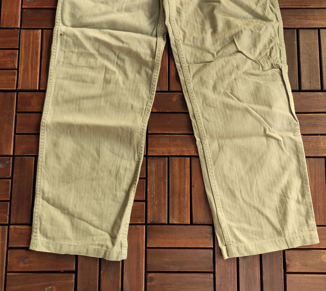 Vintage Vintage HOUSTON INC Herringbone Twill Hbt Trouser Pants Size US 29 - 10 Thumbnail