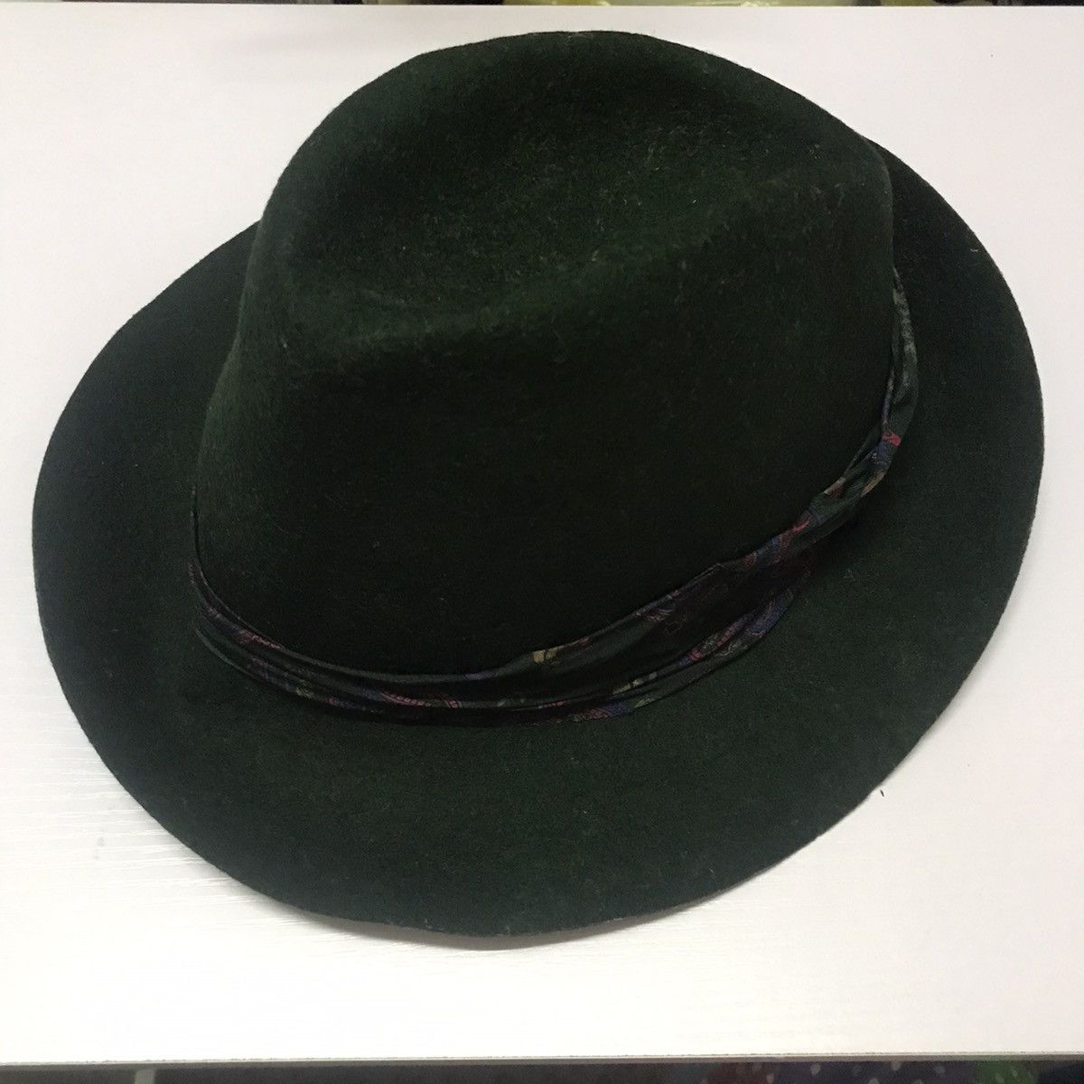 Vintage Christian Dior Fedora Scarf Hat