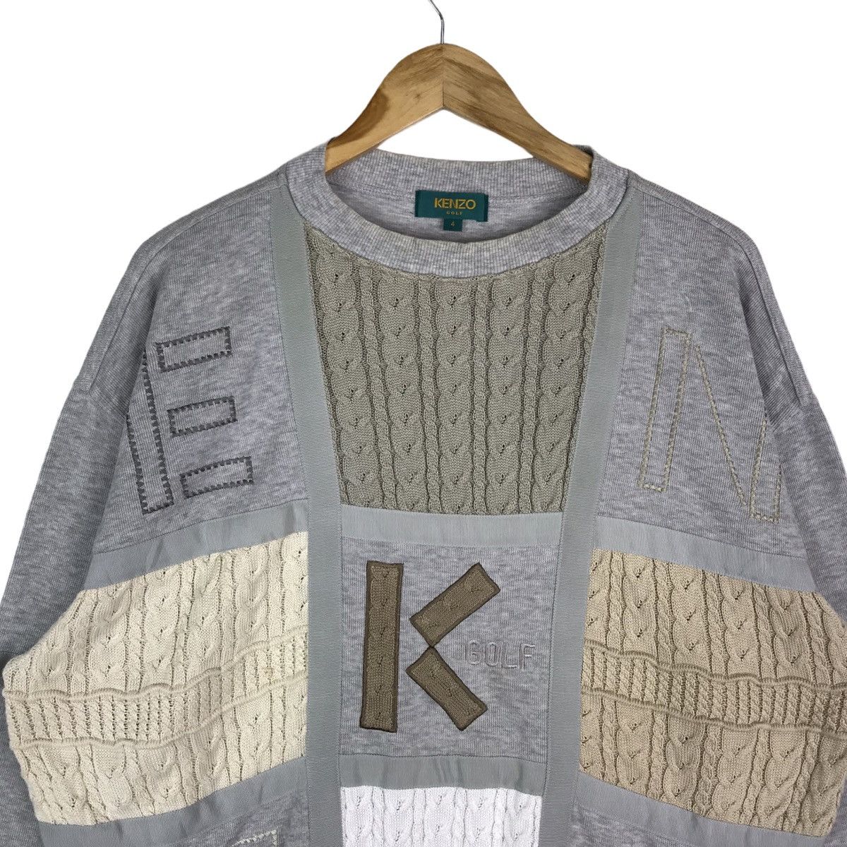 Kenzo Vintage Kenzo Golf Sweatshirt Size US L / EU 52-54 / 3 - 2 Thumbnail