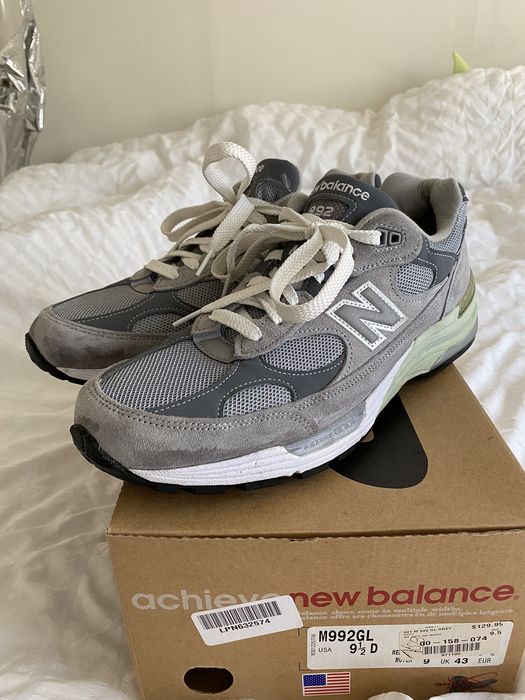 New Balance RARE 2007 Original New Balance 992 Steve Jobs Grey M992GL ...
