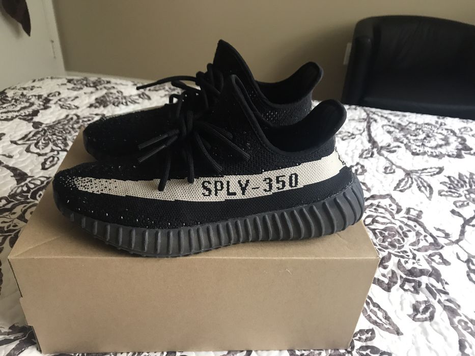 yeezy v2 black white