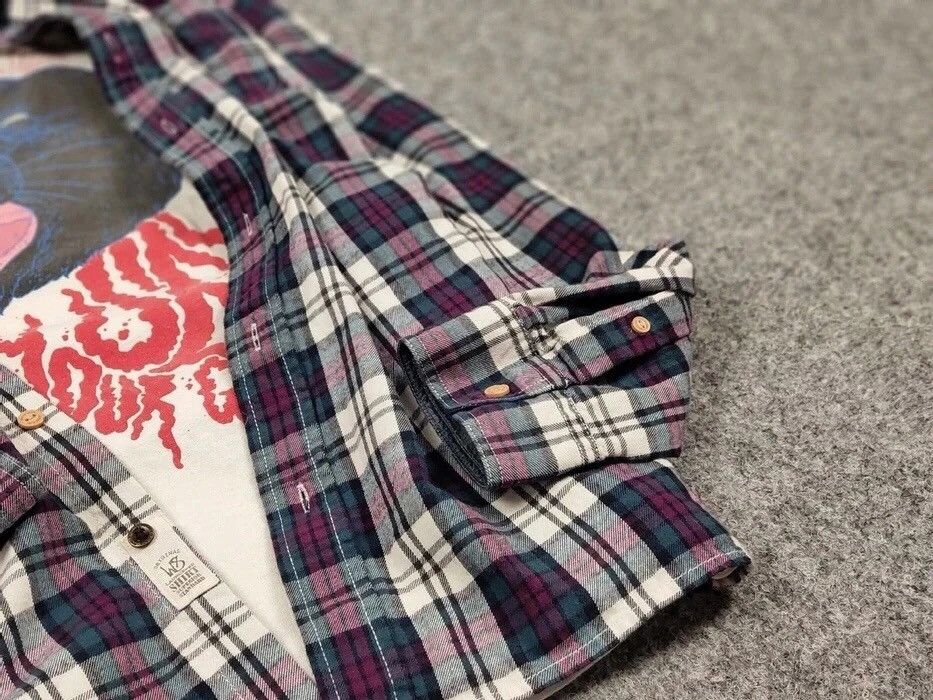 Flannel Vintage Flannel Shirt Travis Scott Style Size US S / EU 44-46 / 1 - 10 Thumbnail