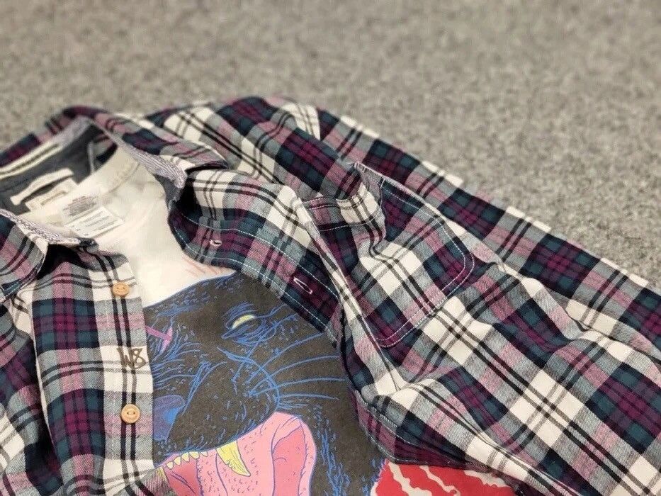 Flannel Vintage Flannel Shirt Travis Scott Style Size US S / EU 44-46 / 1 - 11 Thumbnail