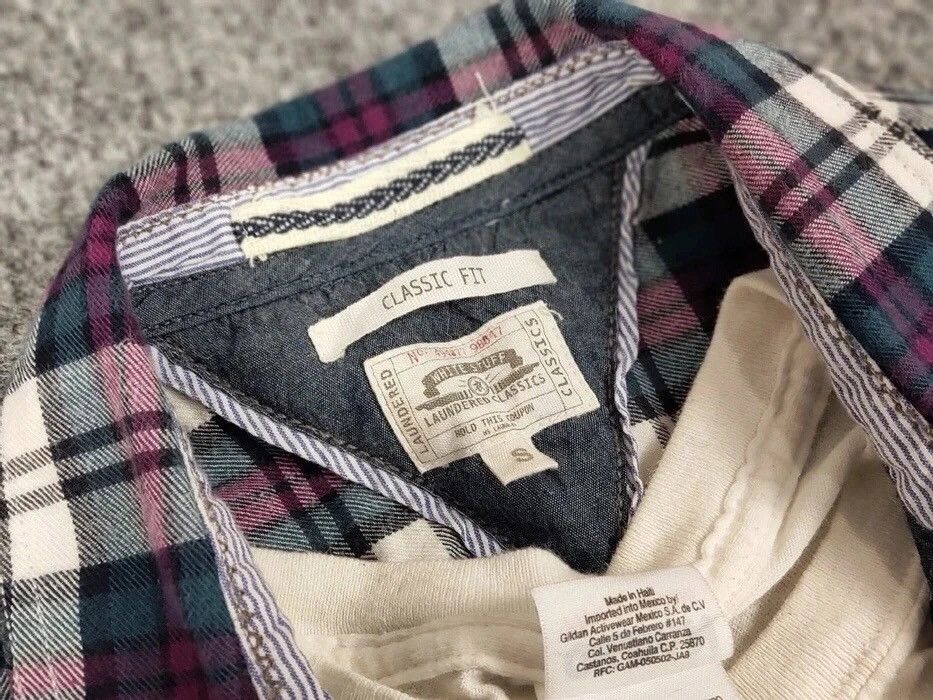 Flannel Vintage Flannel Shirt Travis Scott Style Size US S / EU 44-46 / 1 - 12 Thumbnail