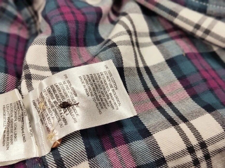 Flannel Vintage Flannel Shirt Travis Scott Style Size US S / EU 44-46 / 1 - 13 Thumbnail