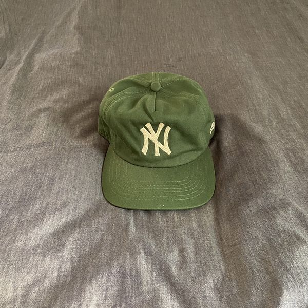 New York Yankees Mondaysuck x NY Chainstitch Snapback in Green