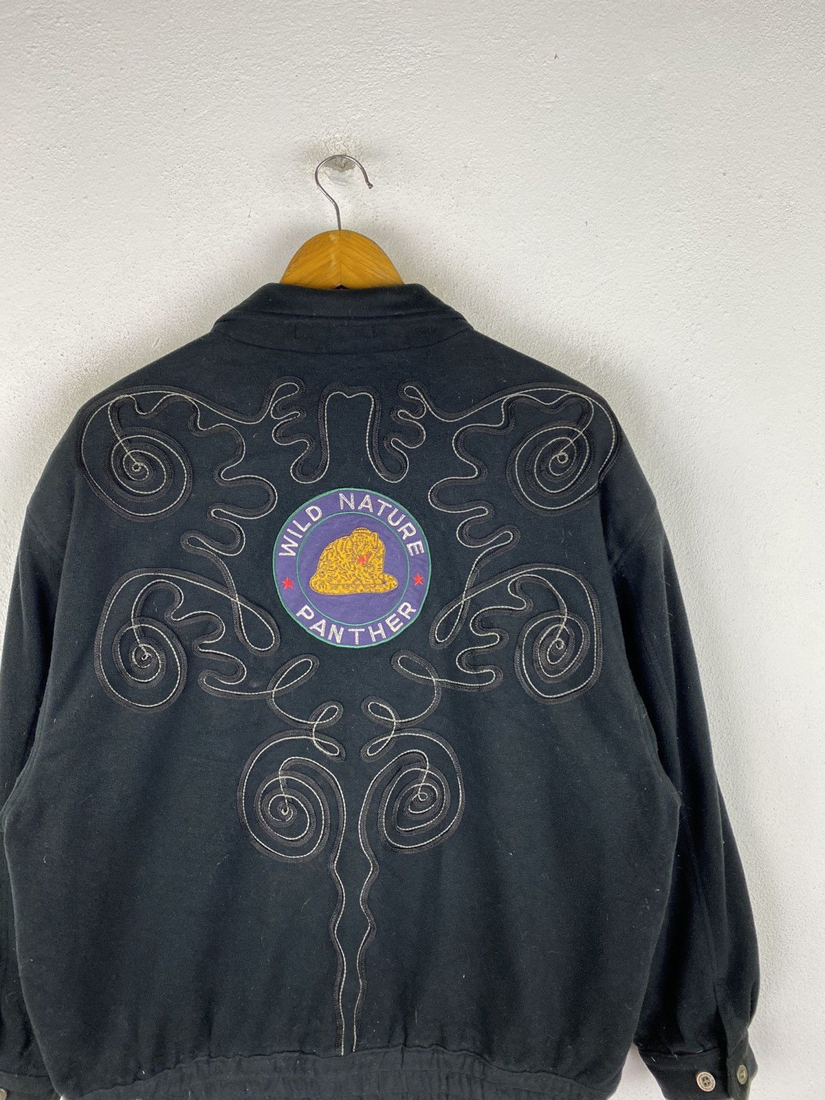 Japanese Brand × Vintage 🔥DHL SHIPPPING🔥ST.ROSA WOOL WILD NATURE PANTHER JACKET Size US L / EU 52-54 / 3 - 5 Thumbnail