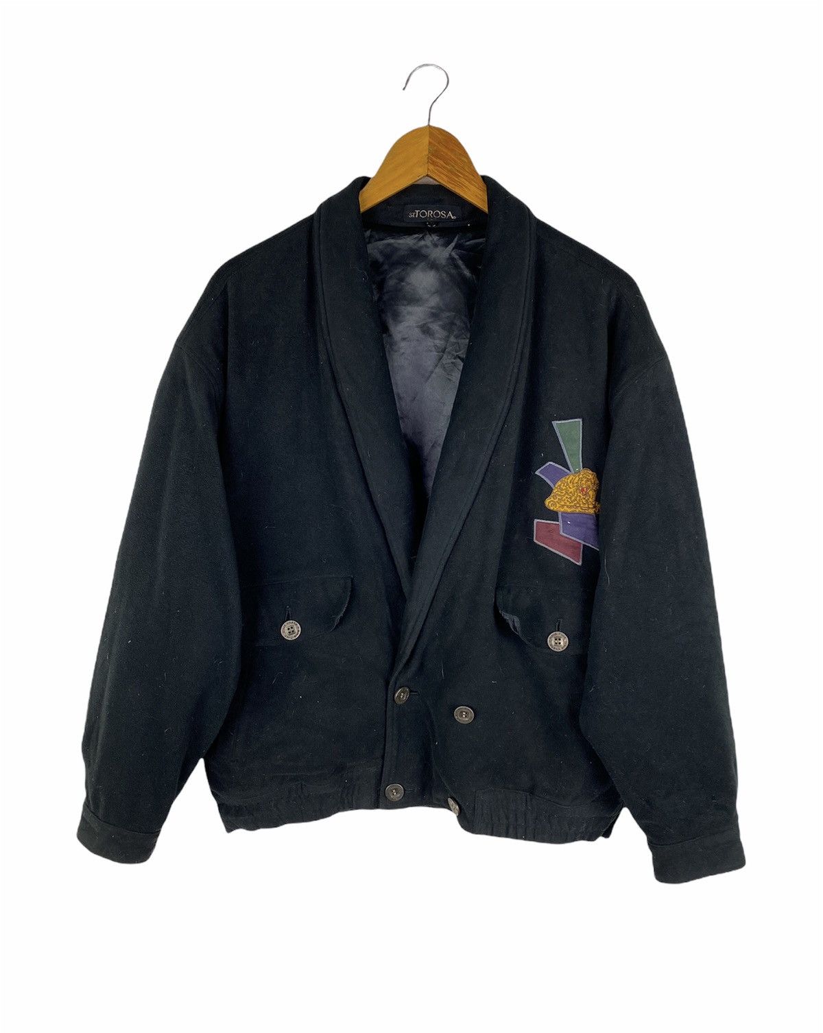 Japanese Brand × Vintage 🔥DHL SHIPPPING🔥ST.ROSA WOOL WILD NATURE PANTHER JACKET Size US L / EU 52-54 / 3 - 2 Thumbnail