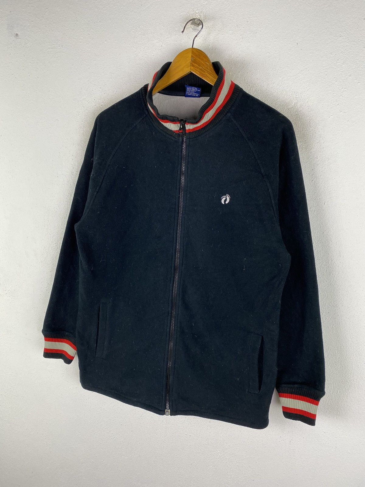 Hang Ten × Vintage Vintage Hang Ten Fleece Zip-Up Jacket - Retro 90s Style Size US M / EU 48-50 / 2 - 4 Thumbnail