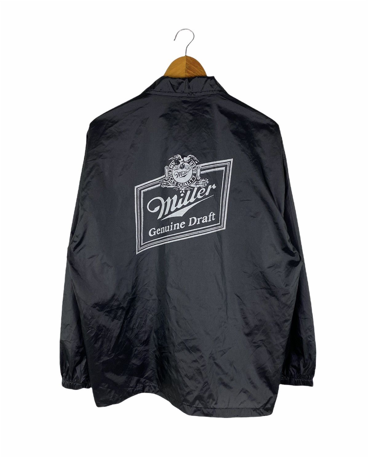 Vintage 🔥SALE🔥MILLER GENUINE DRAFT AMERICAN QUALITY BEER COACH JACK Size US L / EU 52-54 / 3 - 1 Thumbnail