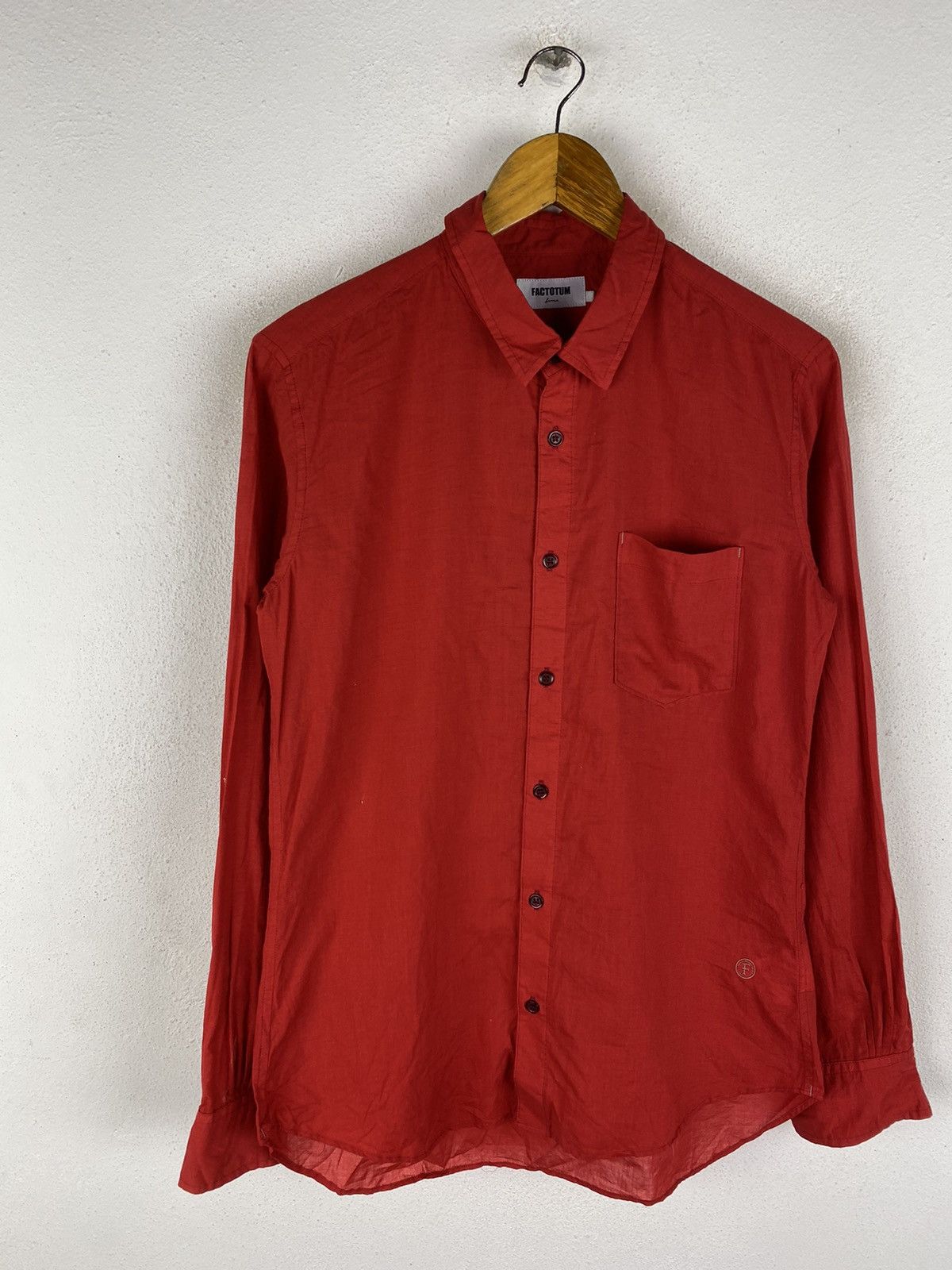 Designer × FACTOTUM × Japanese Brand 🔥SALE🔥FACTORUM BUTTON UPS SHIRTS MADE IN JAPAN Size US S / EU 44-46 / 1 - 4 Thumbnail