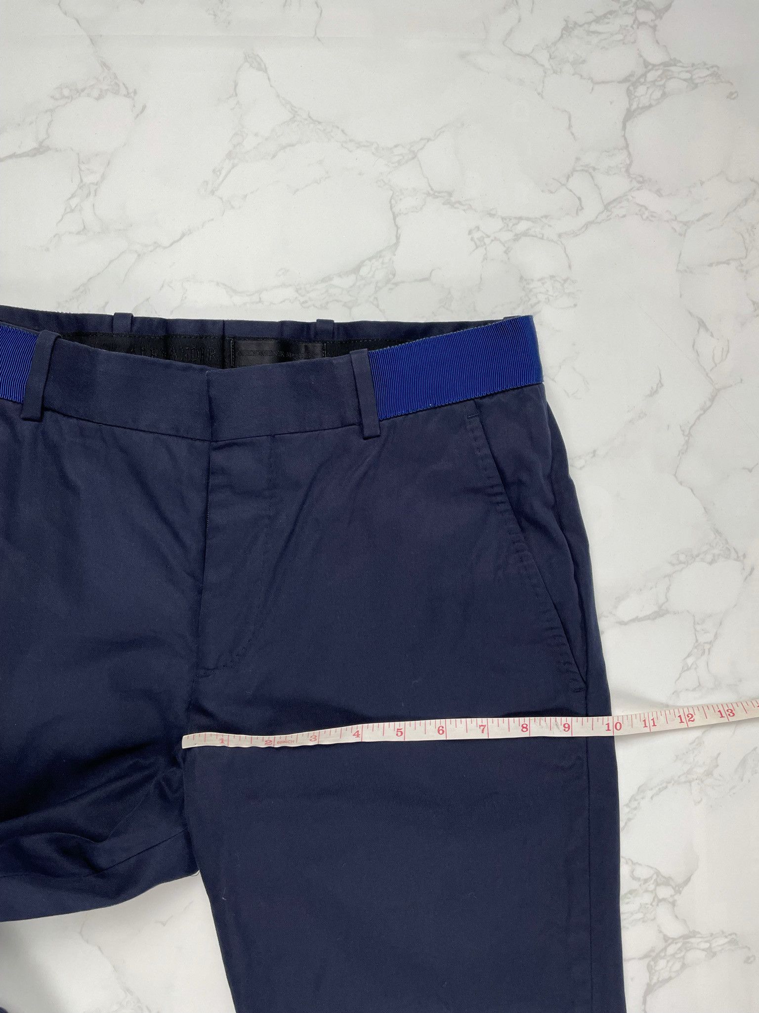 Alexander McQueen 🔥[SALE]🔥 Alexander McQueen Dark Navy Cropped Pants Size US 30 / EU 46 - 3 Thumbnail