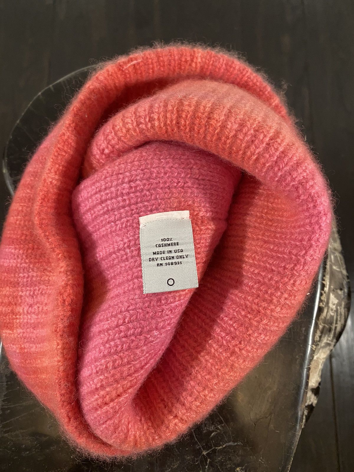 The Elder Statesman The Elder Statesman Dyed Cashmere Beanie Size ONE SIZE - 2 Thumbnail