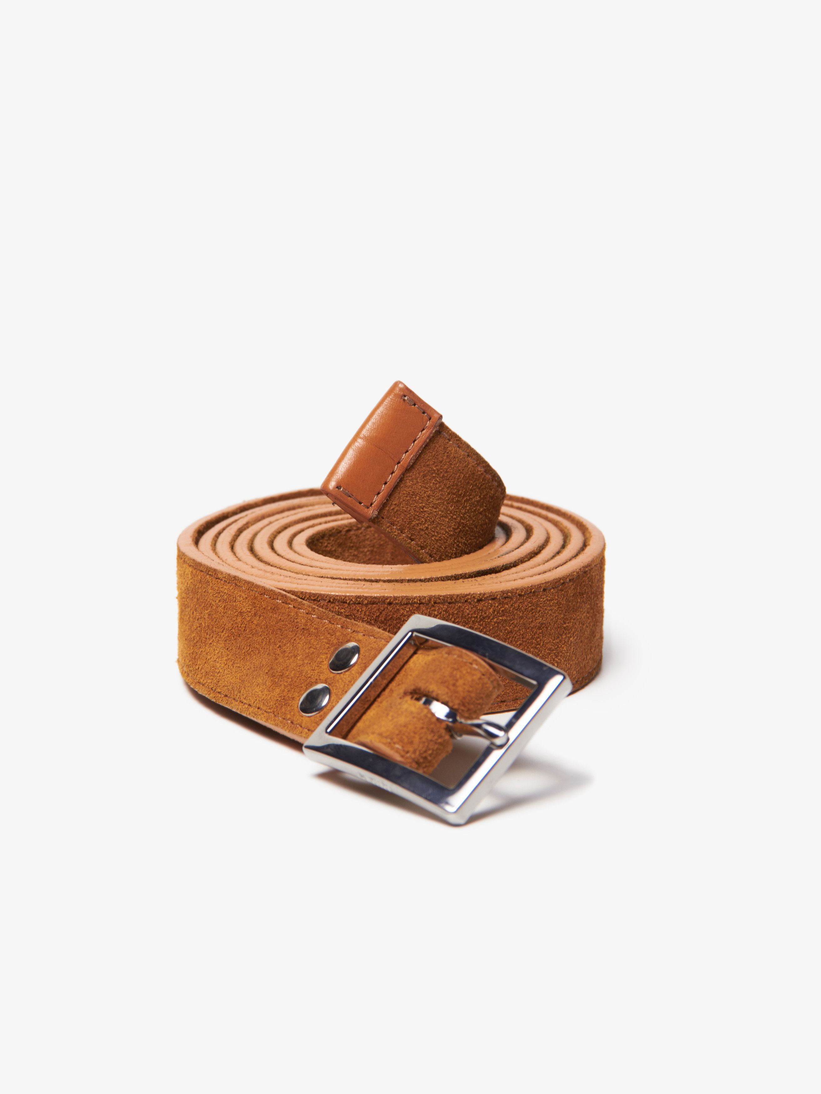 Amiri Sand Suede Belt Size ONE SIZE - 1 Thumbnail