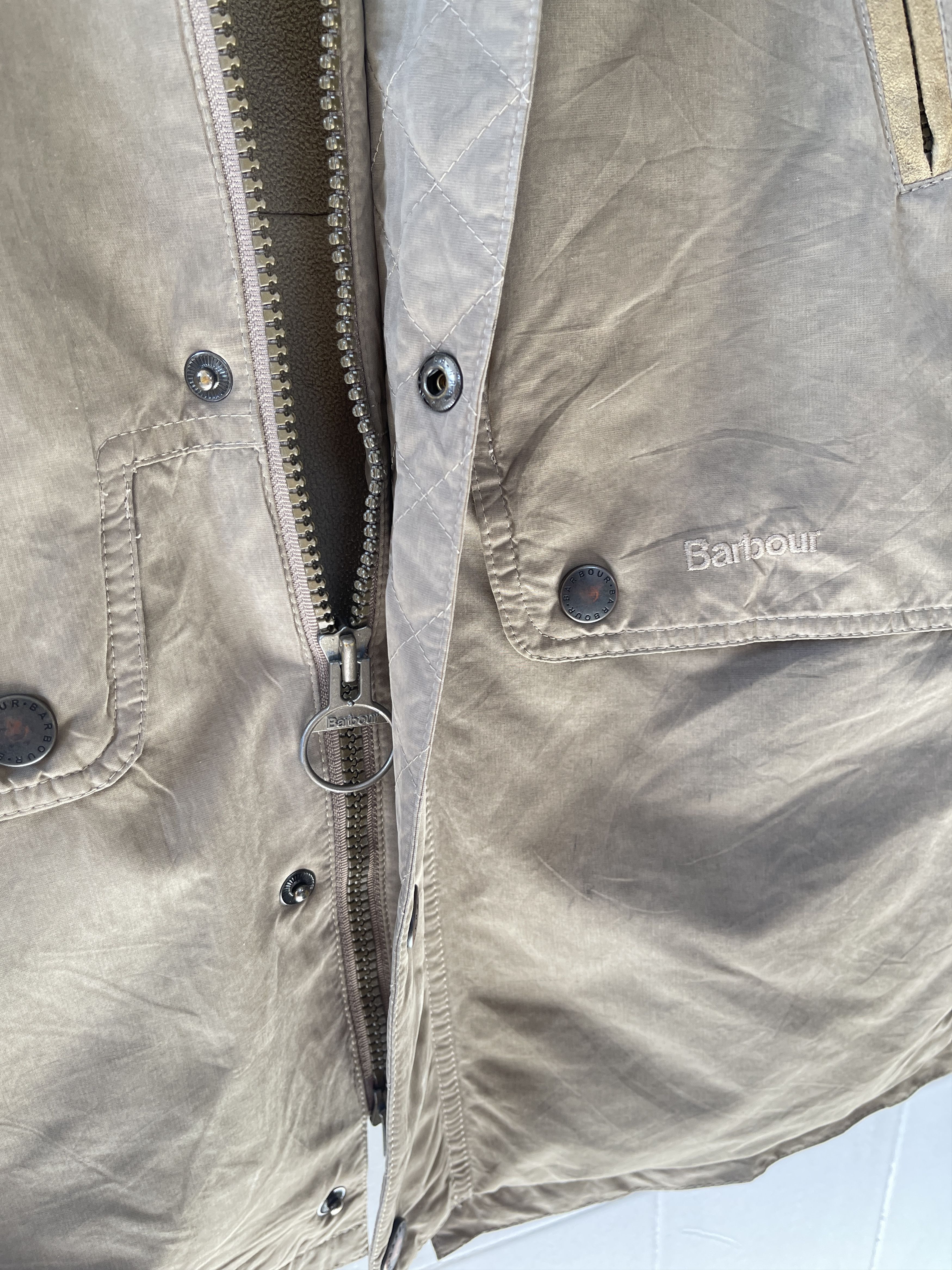 Barbour × Vintage 🔥 Barbour parka down jacket vintage size L Size US L / EU 52-54 / 3 - 11 Thumbnail