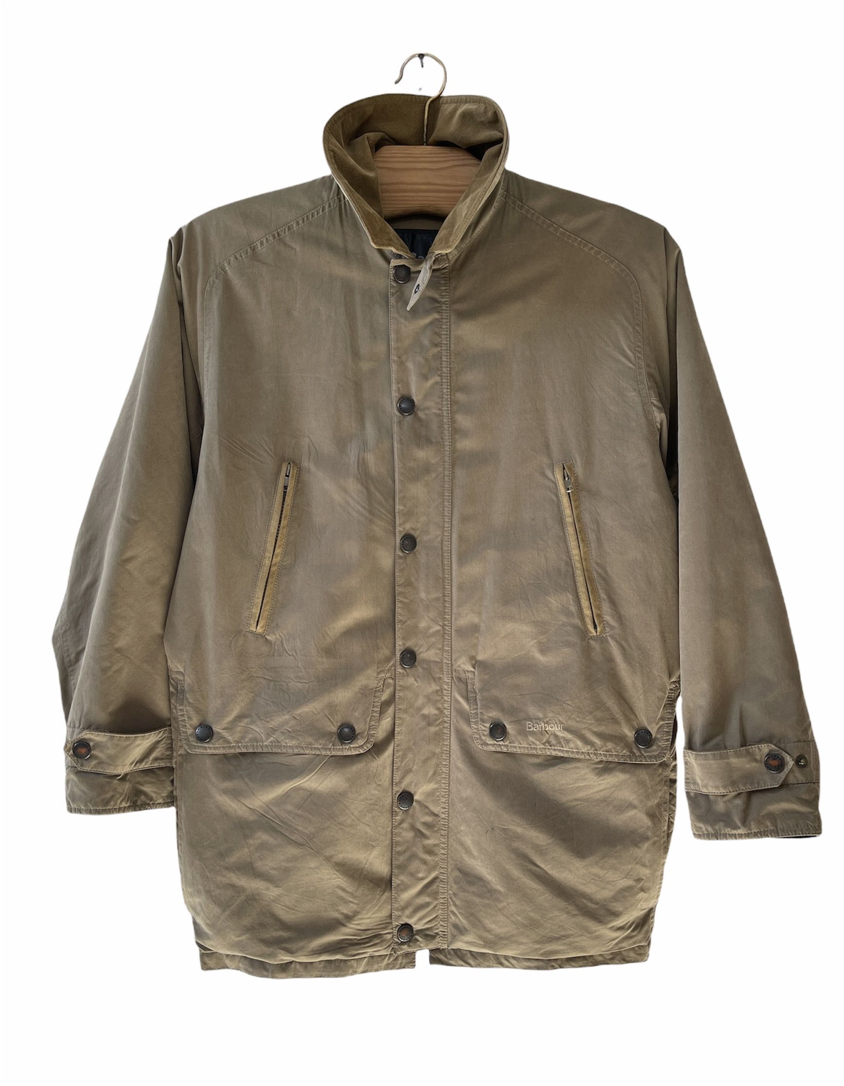 Barbour × Vintage 🔥 Barbour parka down jacket vintage size L Size US L / EU 52-54 / 3 - 1 Thumbnail
