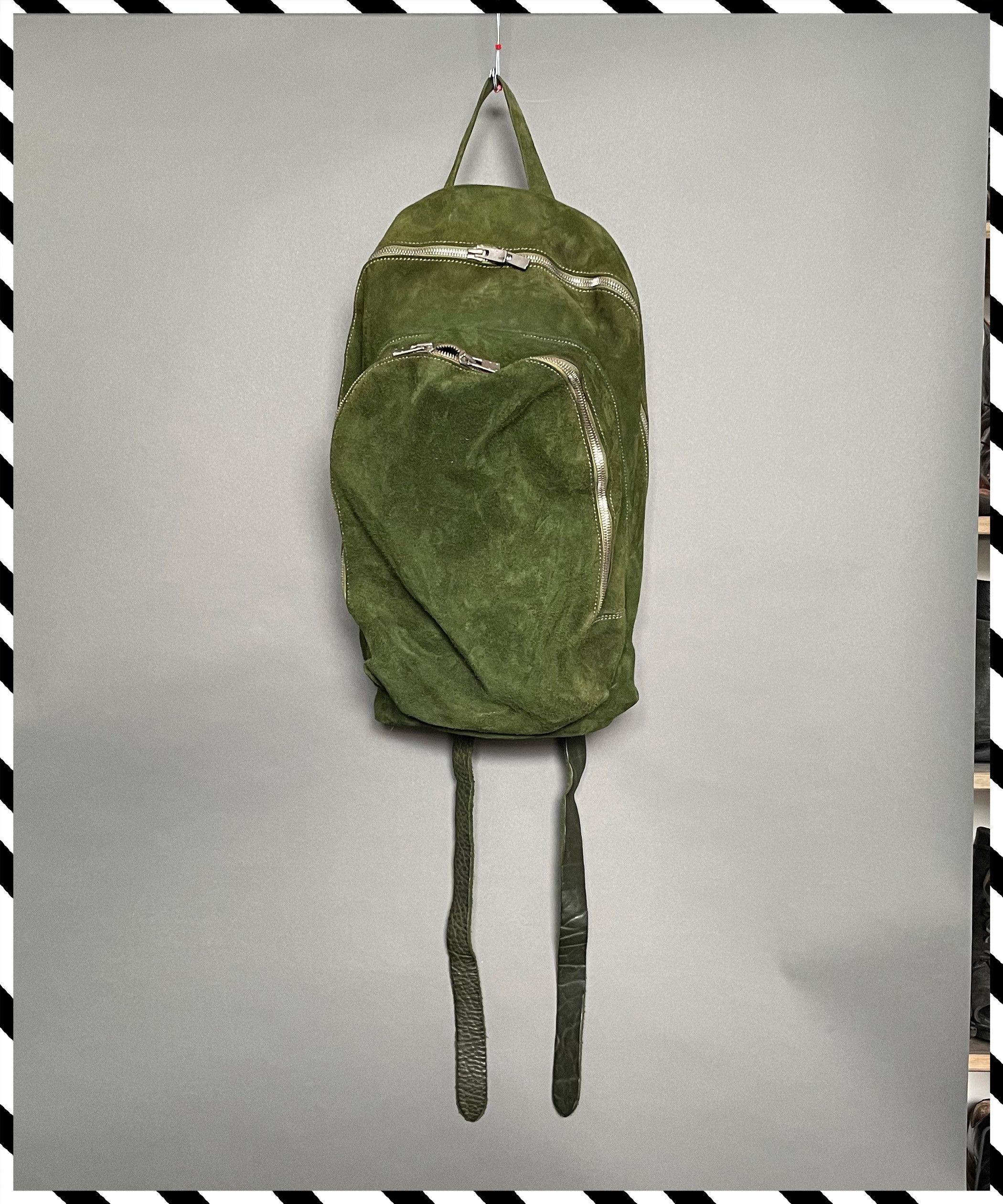Guidi Double Zip Reverse Bison Backpack | Grailed