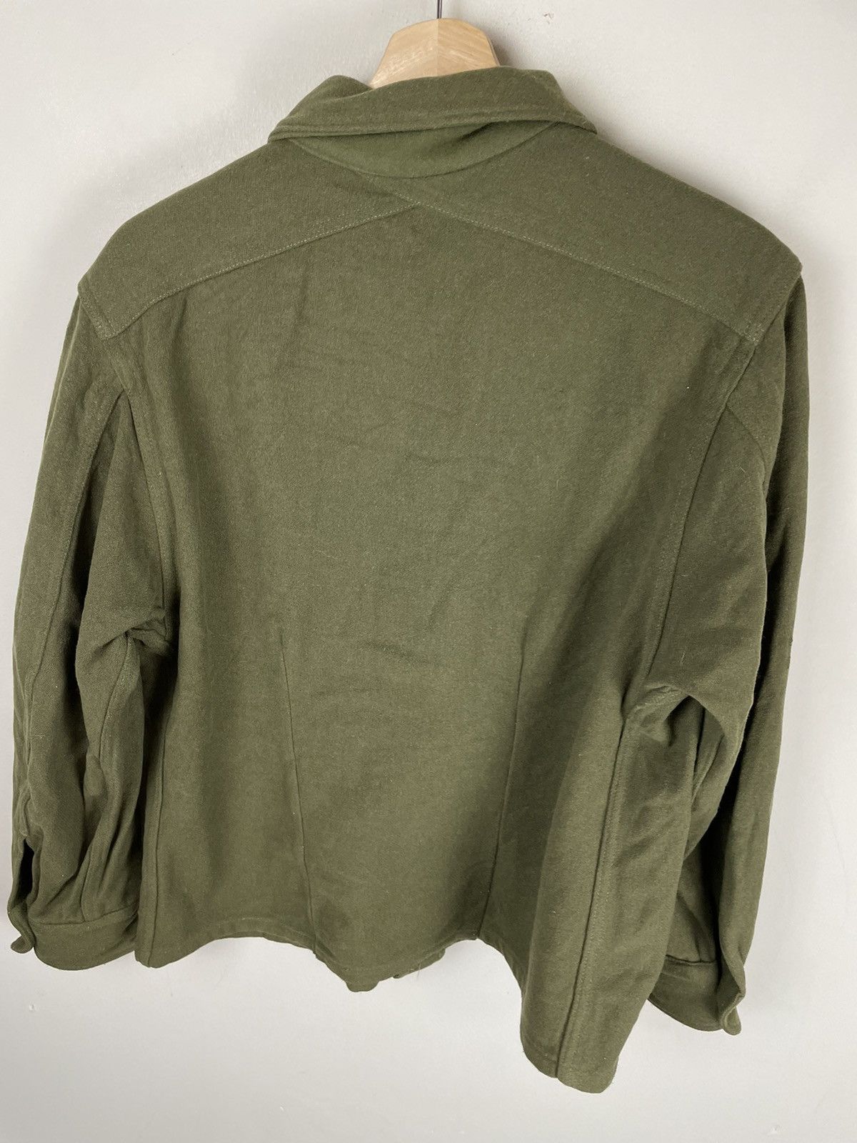 Vintage Vintage WWII Wool US Army Field Shirt Size US M / EU 48-50 / 2 - 4 Thumbnail